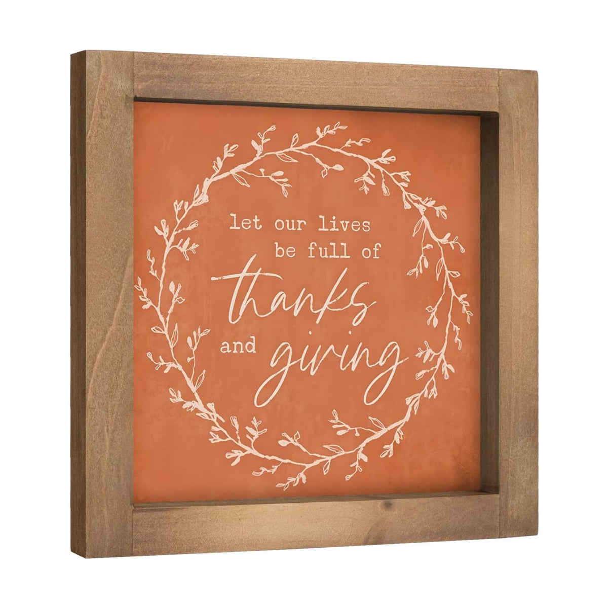 Thanksgiving Sign Fall Wall Table Mantel Shelf Home Decor