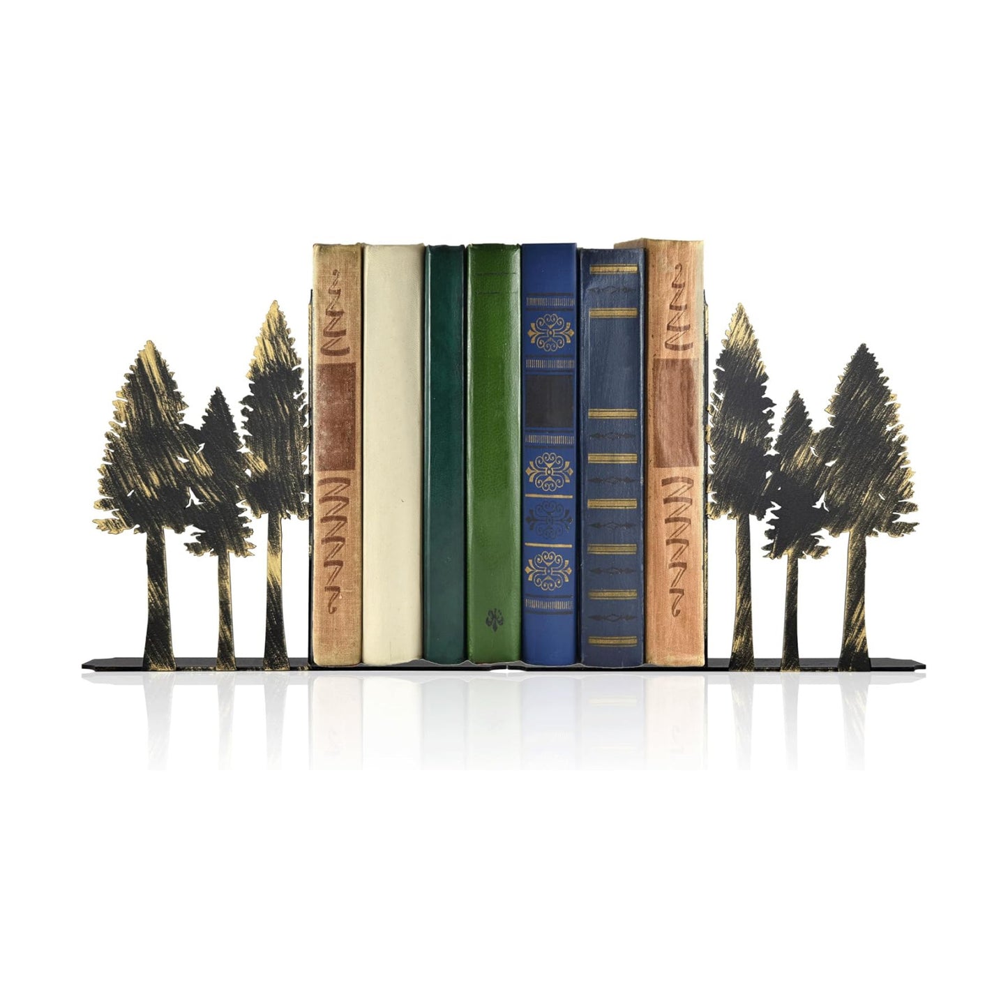 Forest Metal Bookends / S / 6.6 x 1.2 x 5.9
