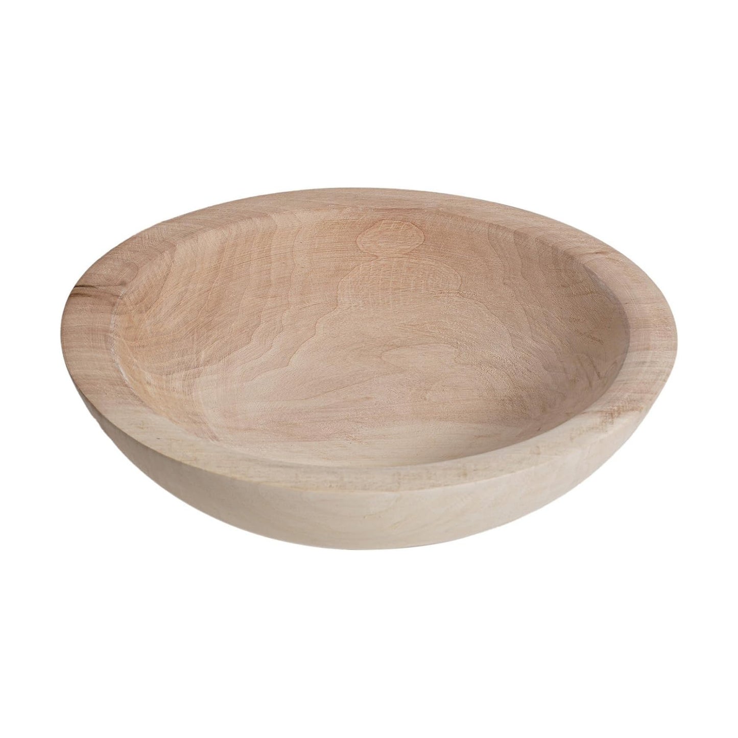 wood dough bowl / Natural