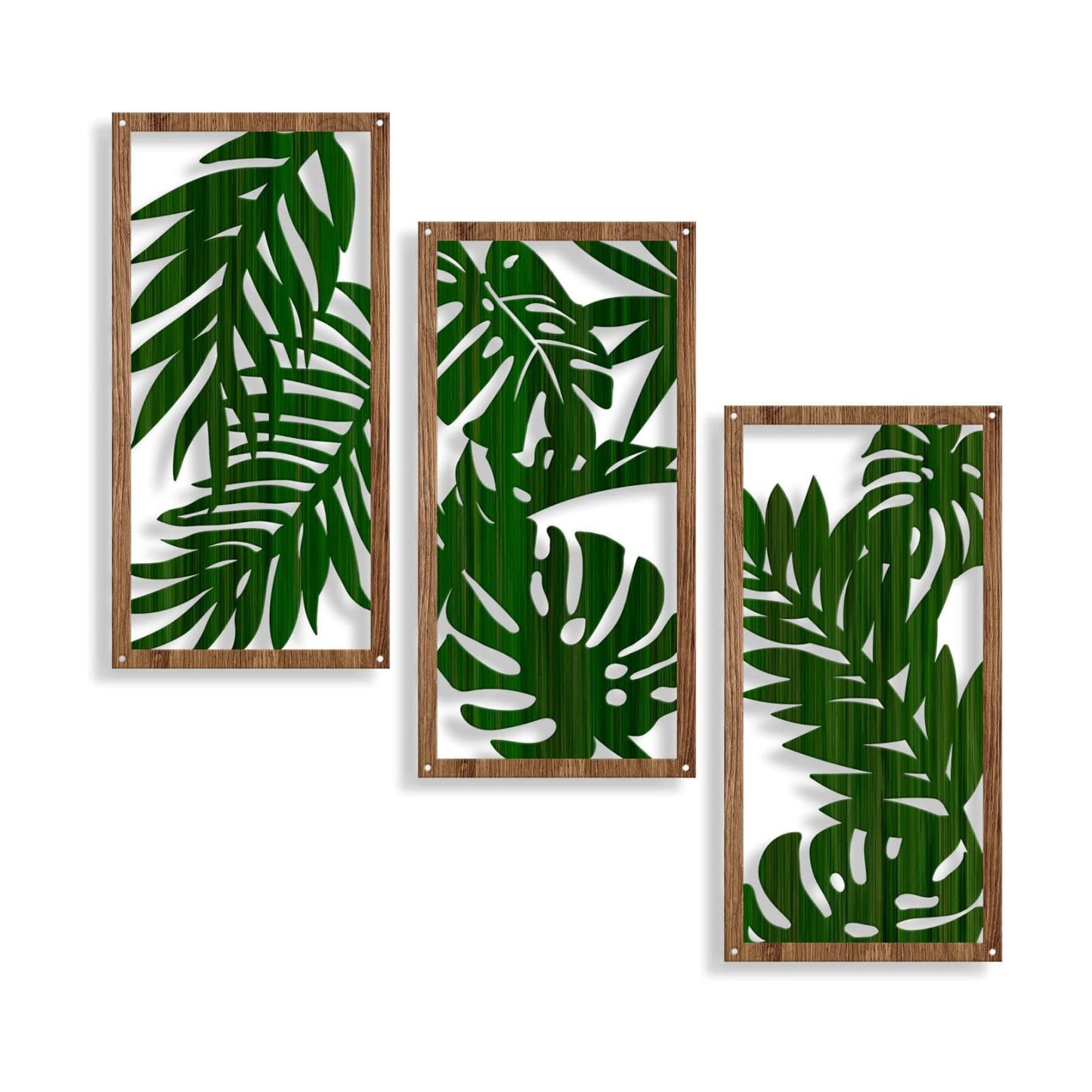 Wood Wall Decor / Set of 3