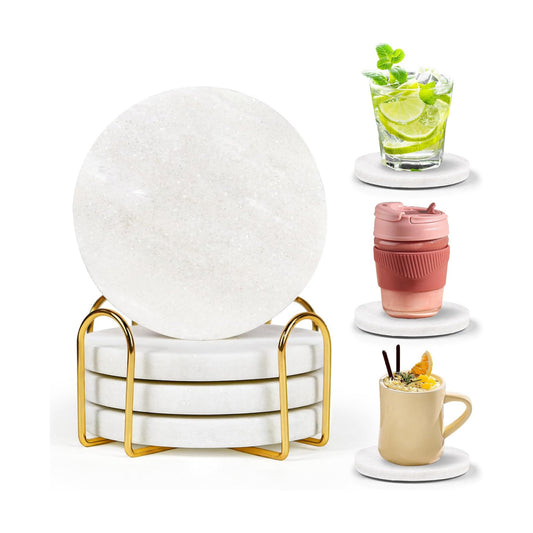 Protective Silicone Feet / with Holder / White / 4 Inch / Set of 4