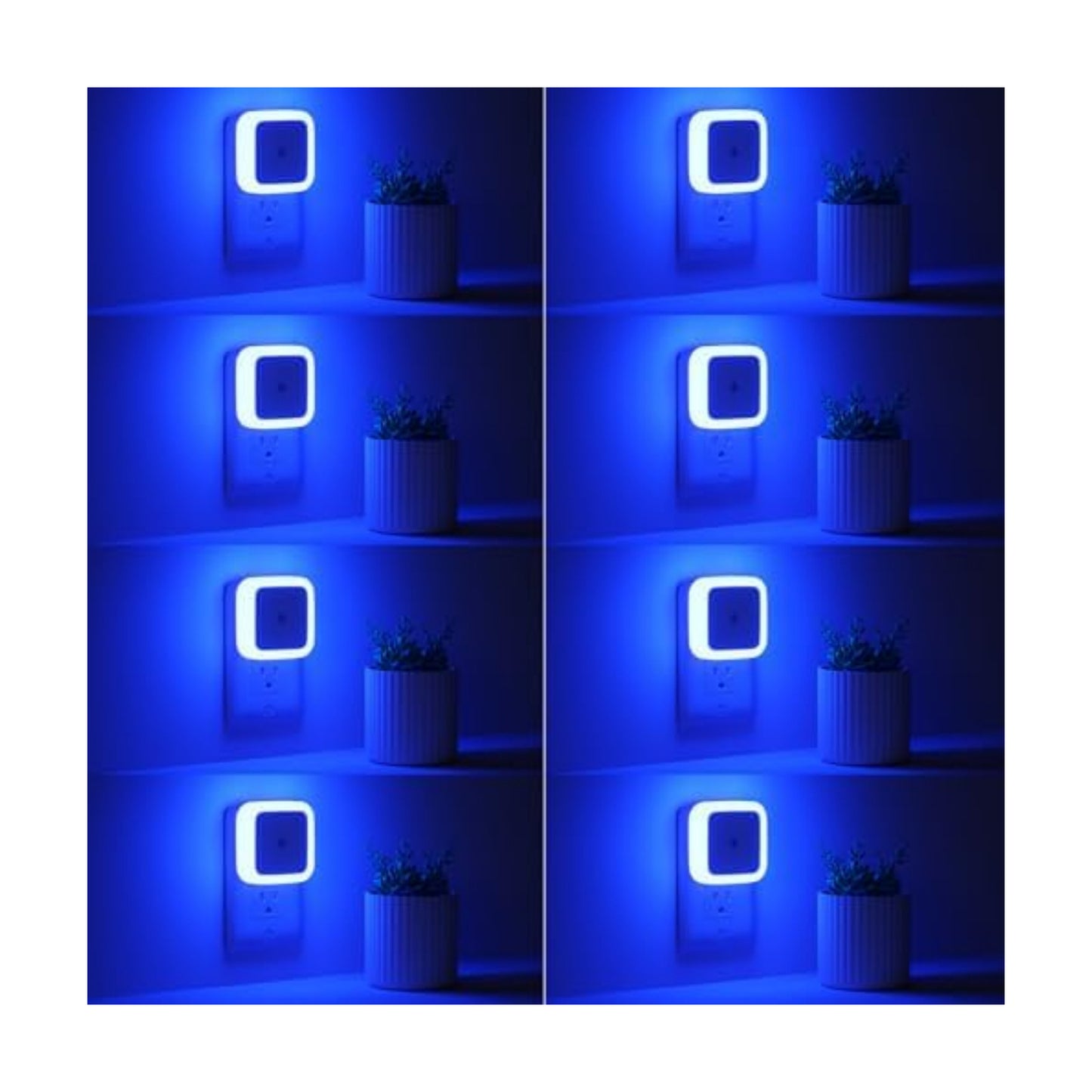 Sujeet Night Light, Night Lights Plug into Wall 8-Pack, Nightlight Plug in Night Light, Dusk to Dawn Night Lamp Led