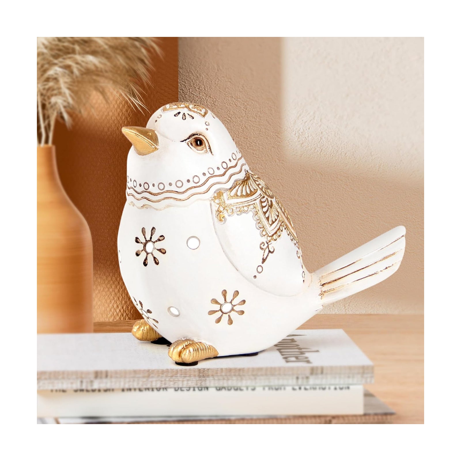 Bird Statue / White