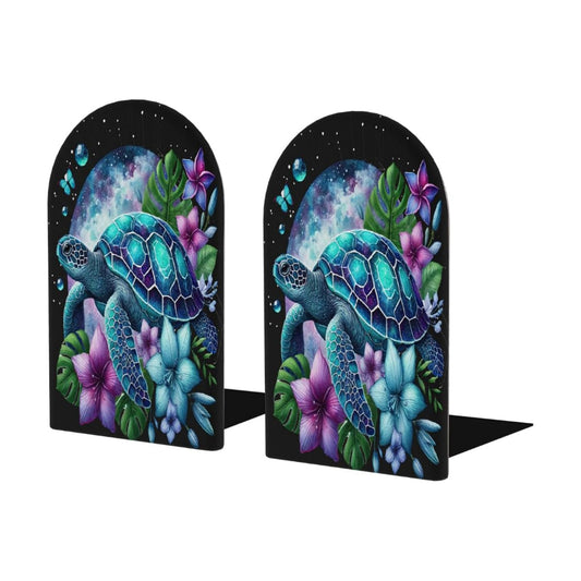 Book Ends / Galaxy Animal Turtle / Set of 2