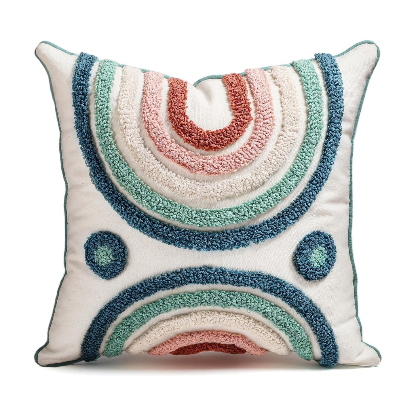 Throw Pillow Covers / Two Rainbow / 18 x 18