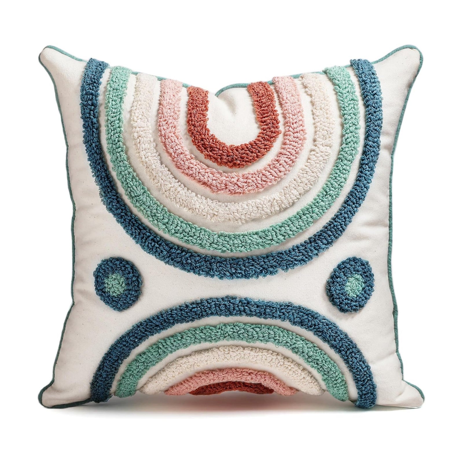 Throw Pillow Covers / Two Rainbow / 18 x 18