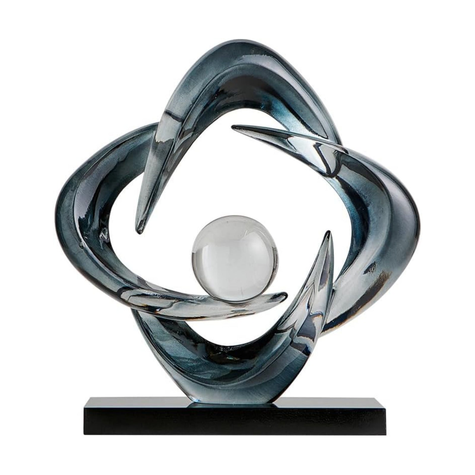 Resin Gold Decorative Statue / Gray