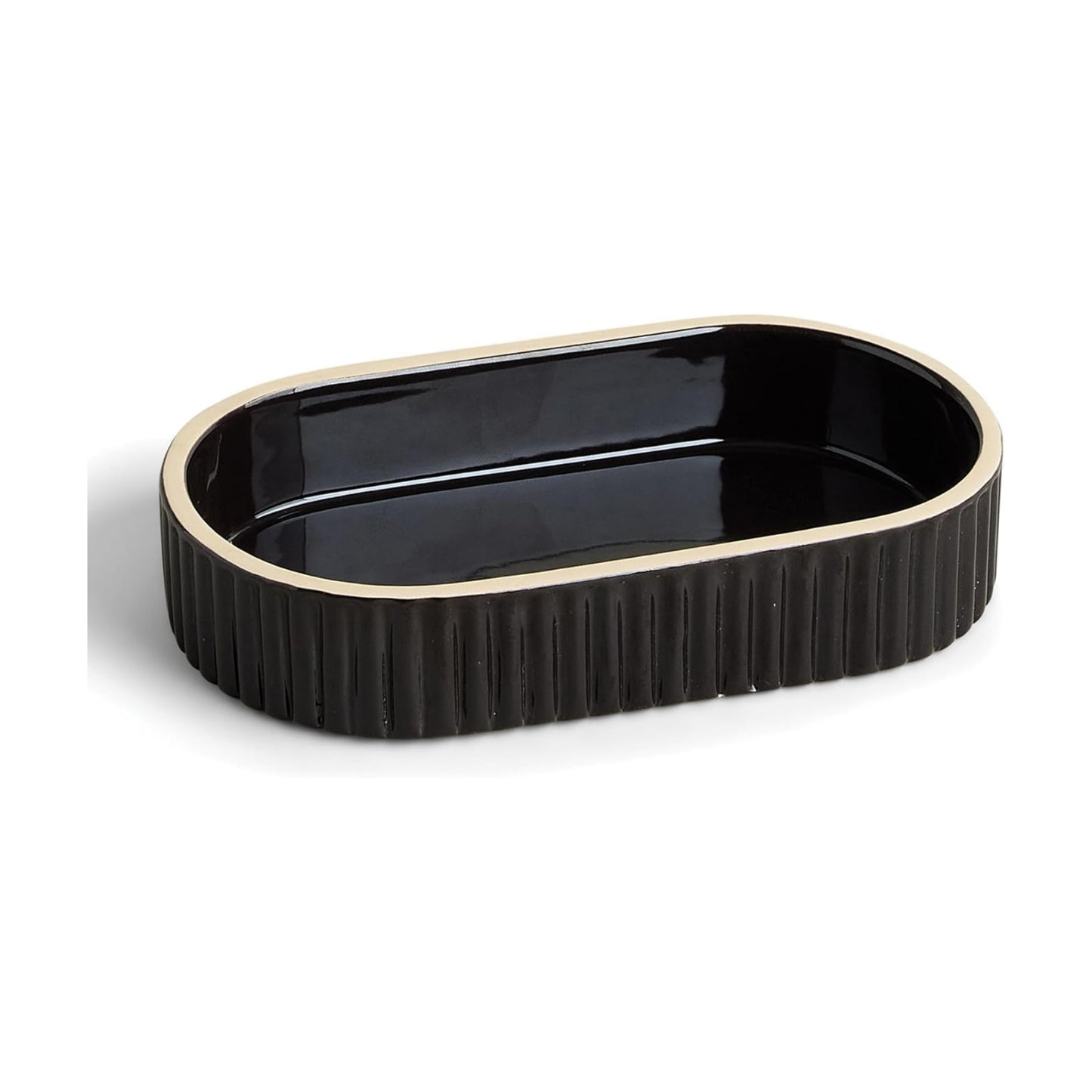 Signature Ceramic Tray / Ink / 7 x 4.3 x 1.3
