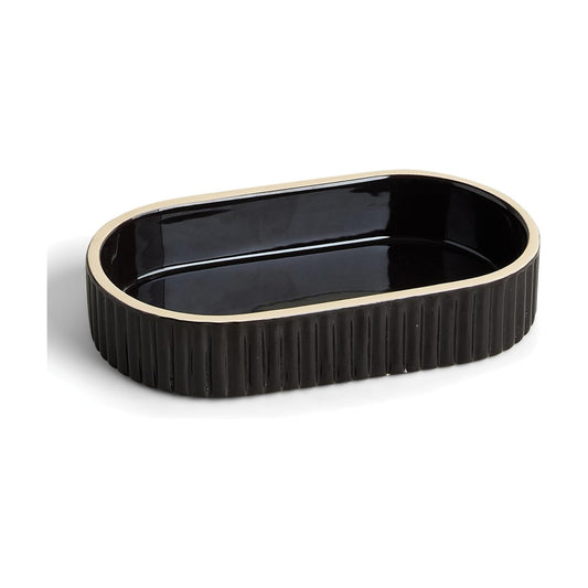 Signature Ceramic Tray / Ink / 7 x 4.3 x 1.3