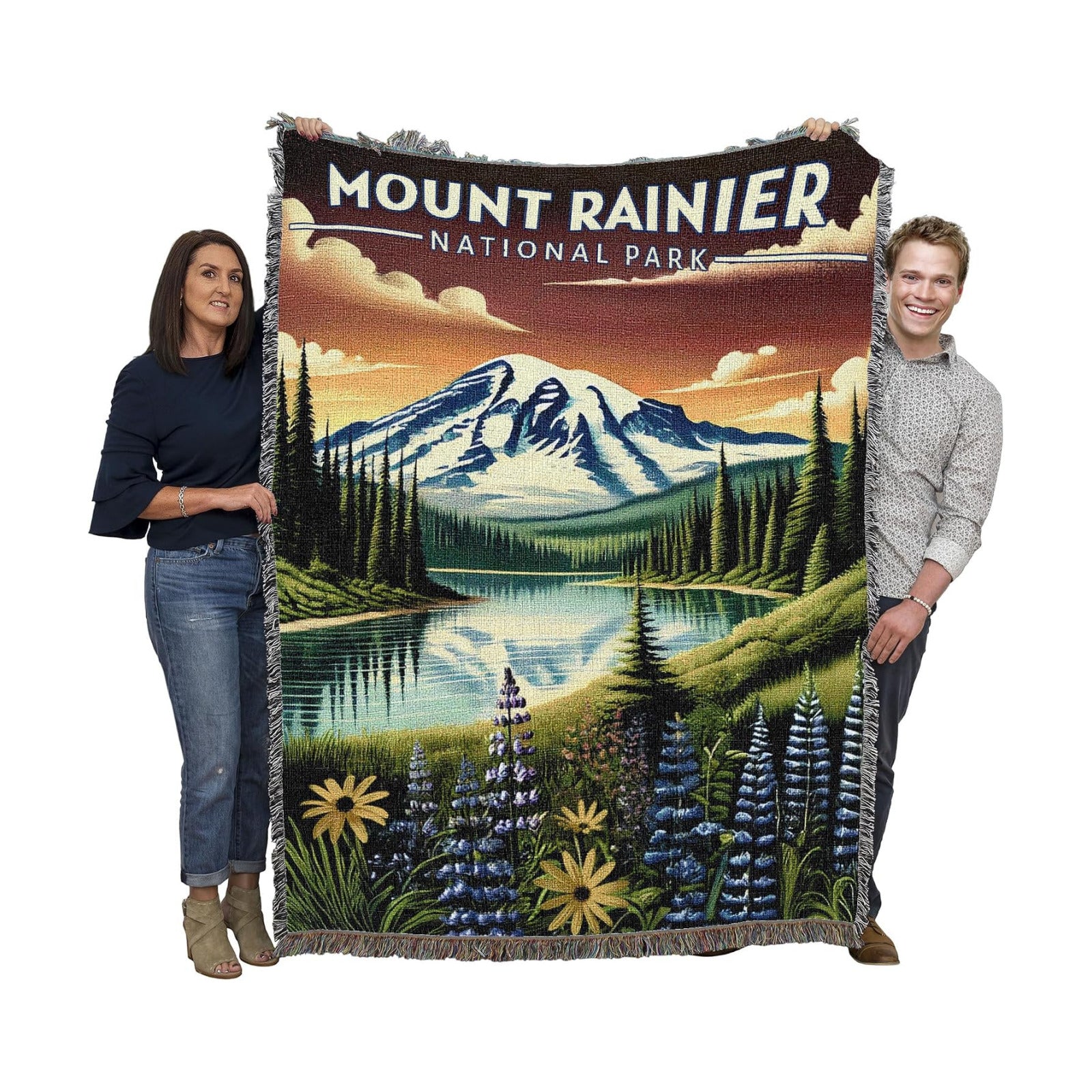 Made in The USA / 72 x 54 / Mount Rainier 1