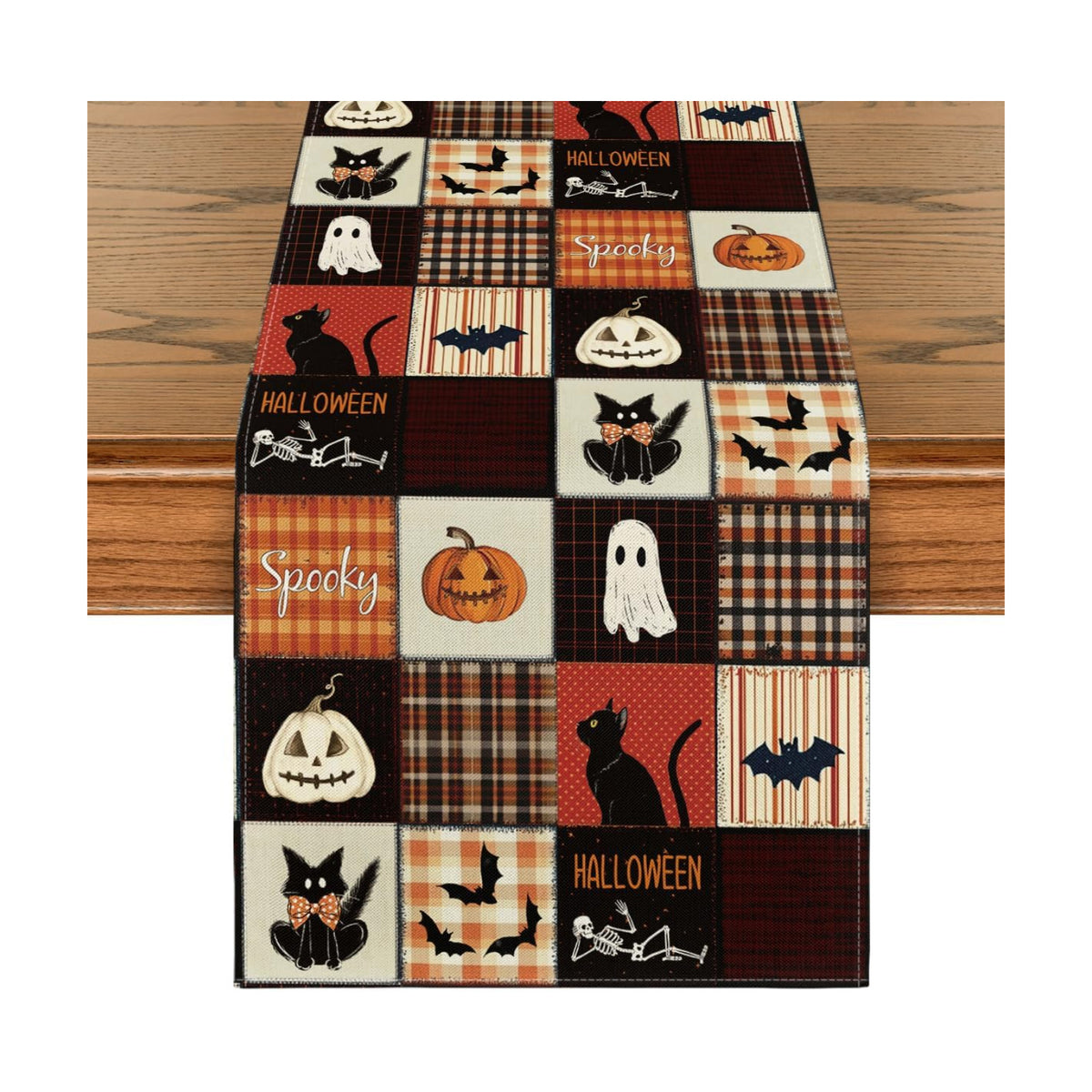 Artoid Mode 210 GSM Halloween Table Runner Home Party Decor 13x120 Inch