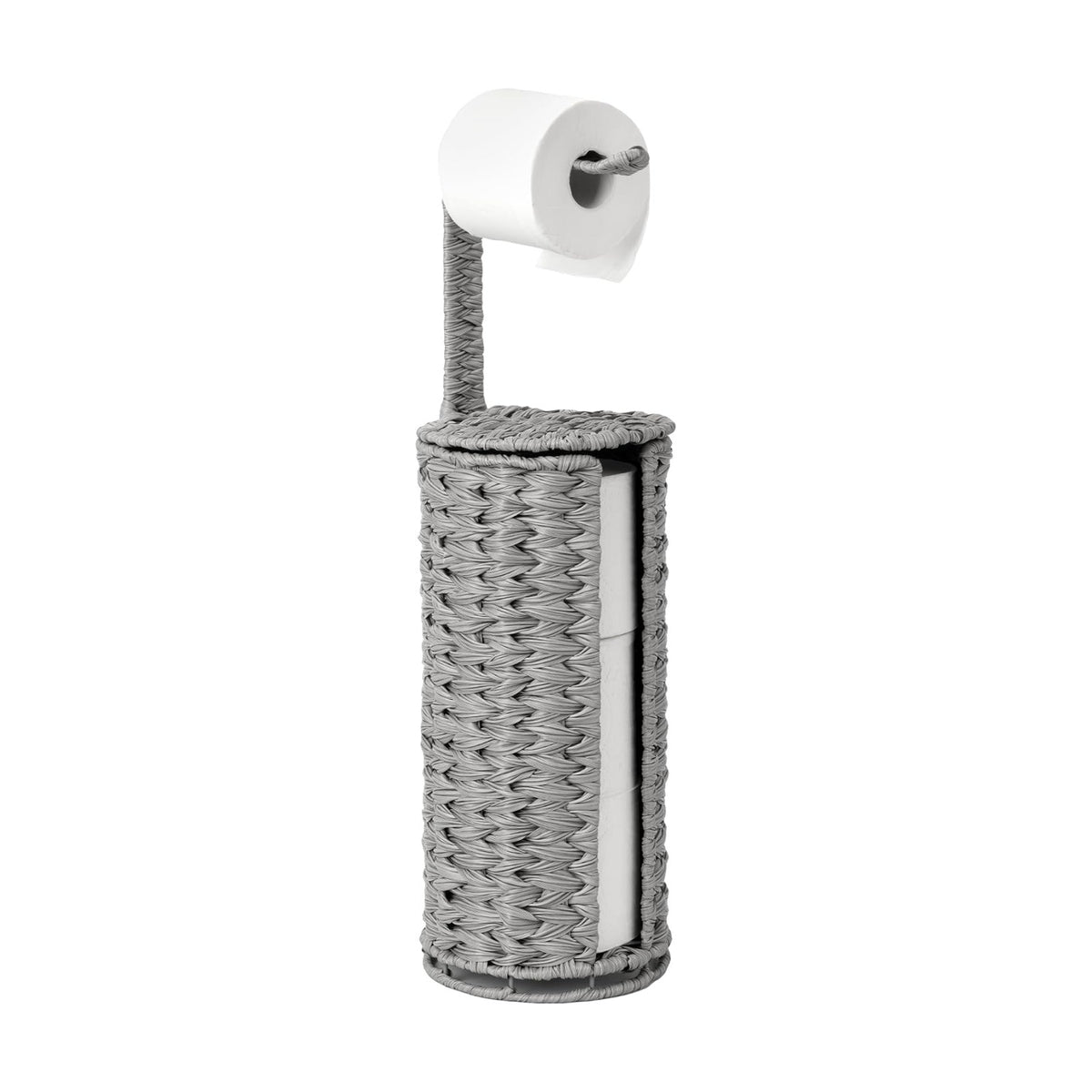 GRANNY SAYS Toilet Paper Storage, Free Standing Toilet Paper Holder Stand | Modern Covered Toilet Paper Stand for 4