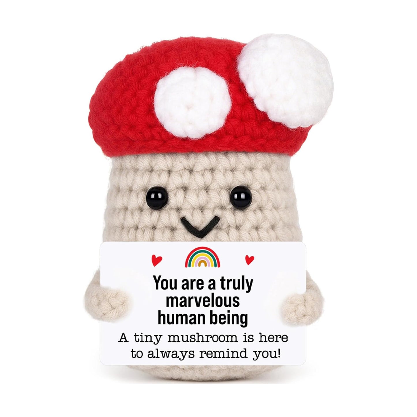 Positive Mushroom Decor Gift for Women Men / Truly Marvelous