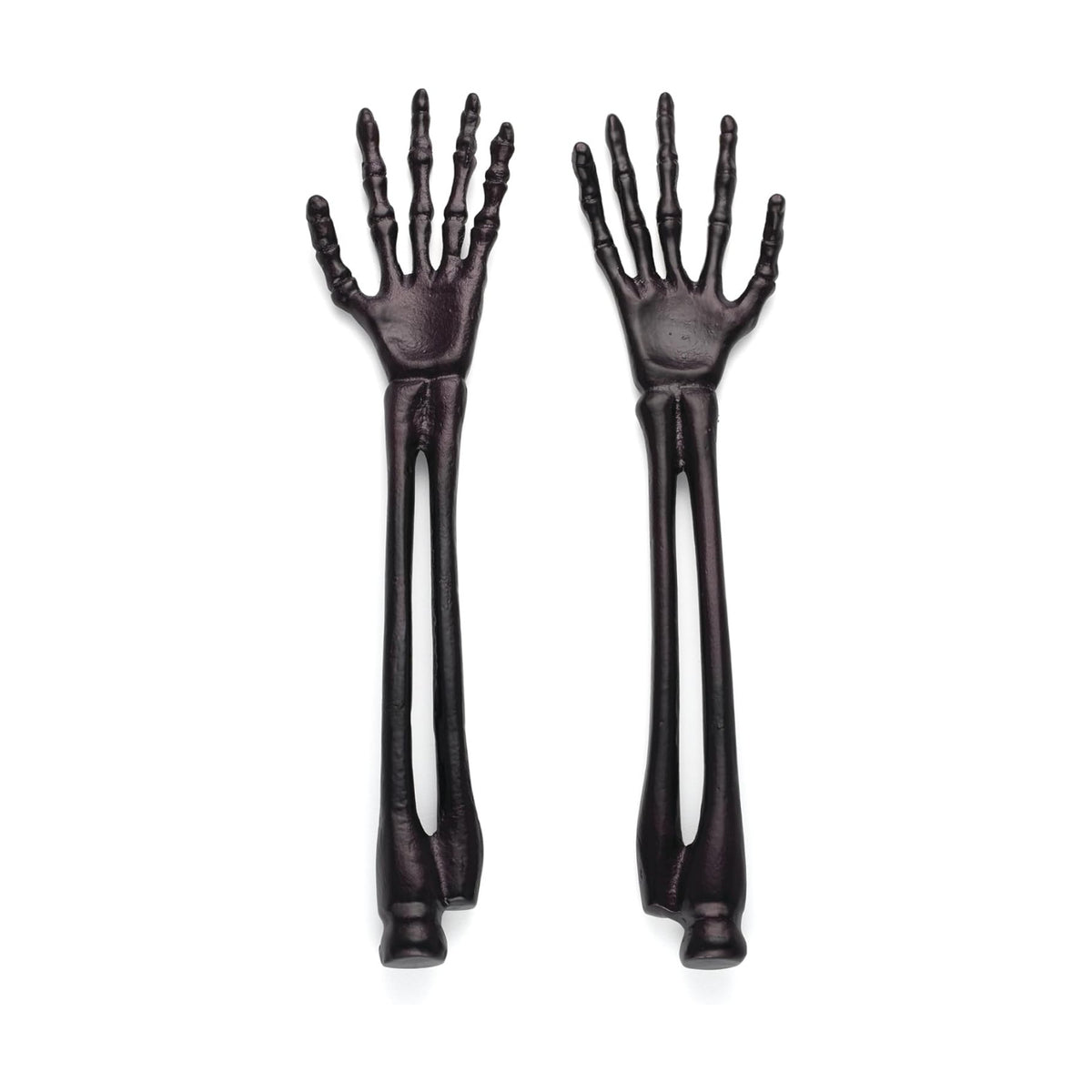 Oneida Vintro Halloween Skeleton Silverware Salad Tongs, Flatware