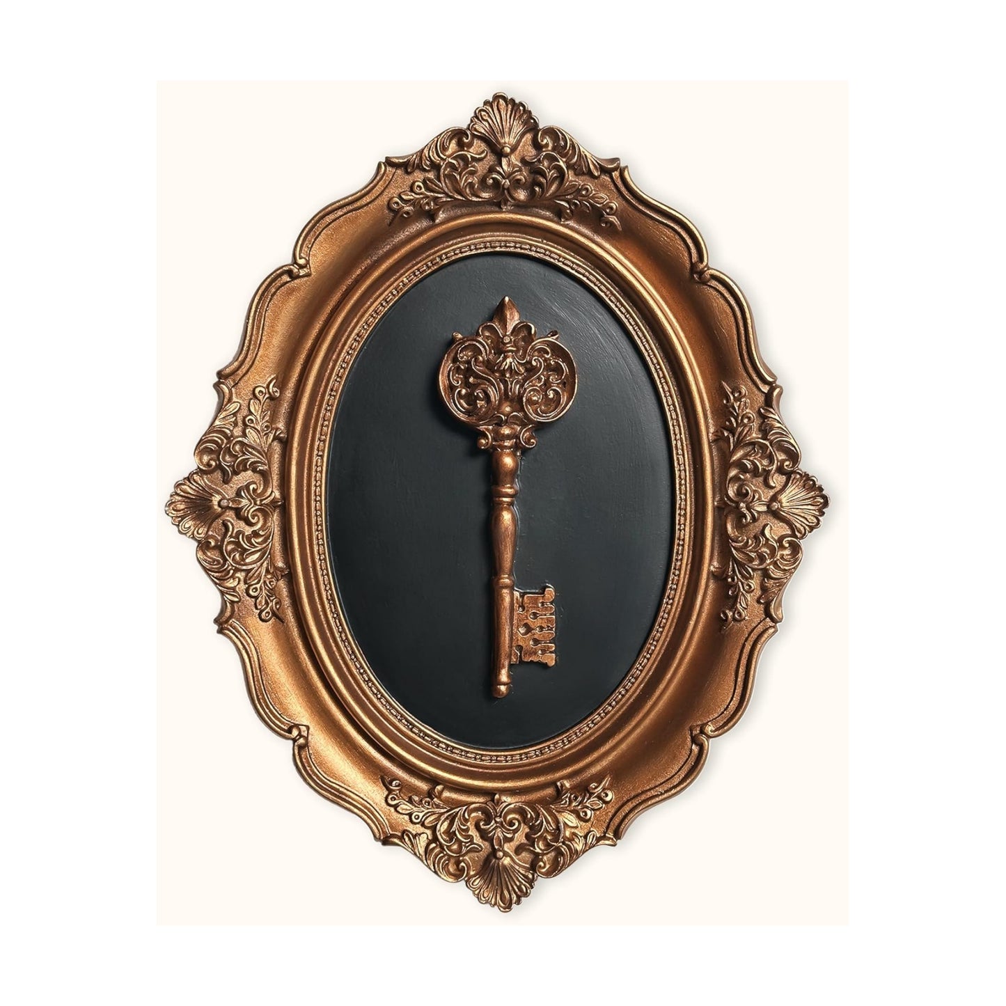 Victorian Vintage Wall Sculpture / Key Wall Sculpture