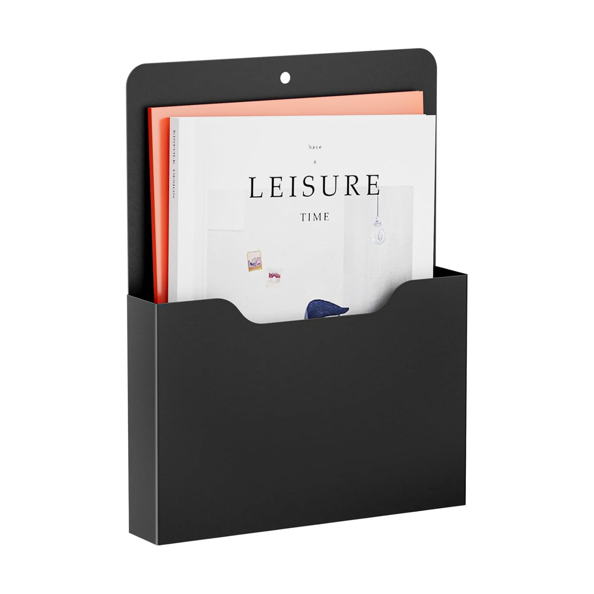 Marbrasse Magnetic File Holder - Magnetic Paper Holder, Pocket Organizer Office Supplies Storage Mail Organizer for