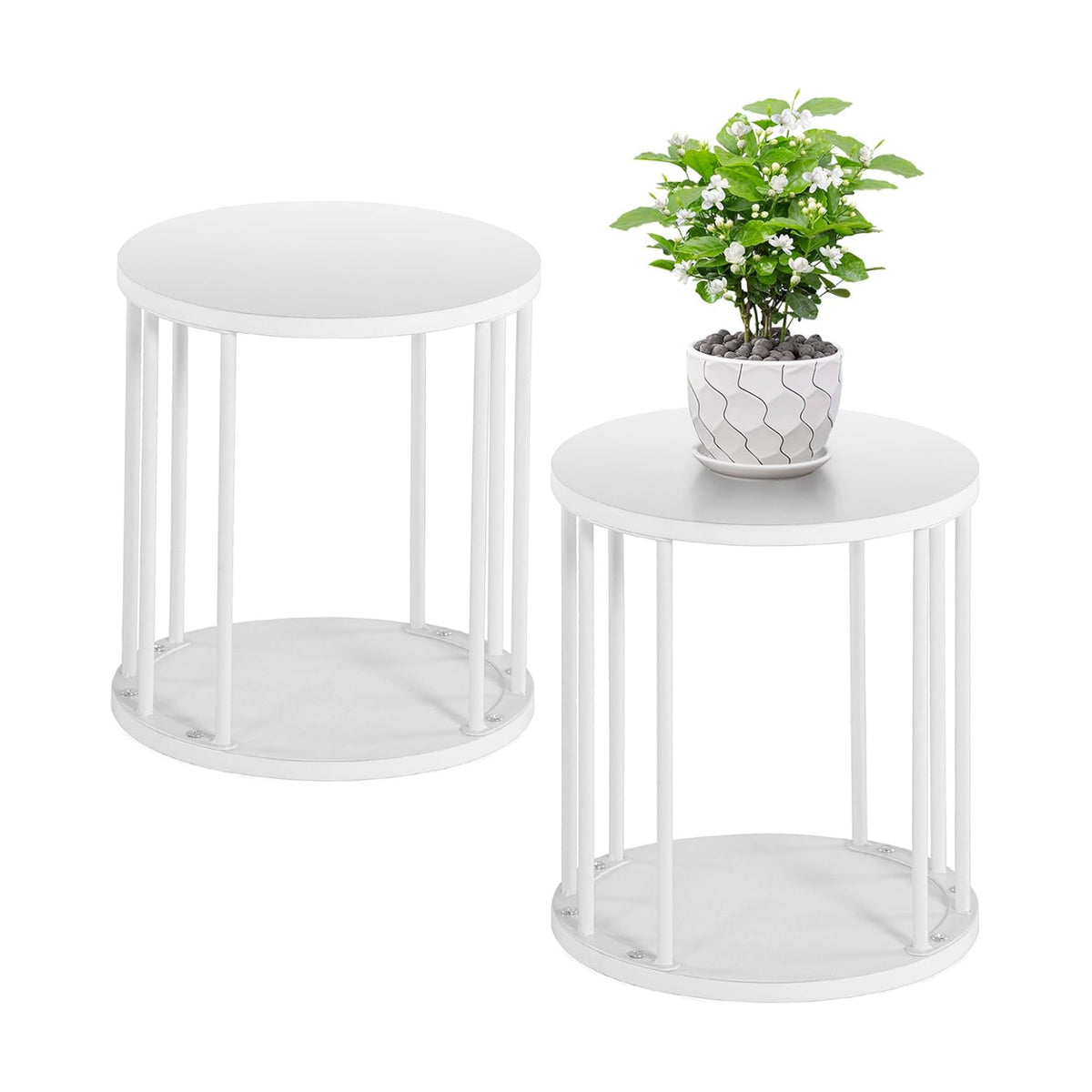 Plant Stand Indoor,small plant stool,Flower Pot Corner stand holder,Mid Century Heavy Duty Metal Tall Home Decor,Modern