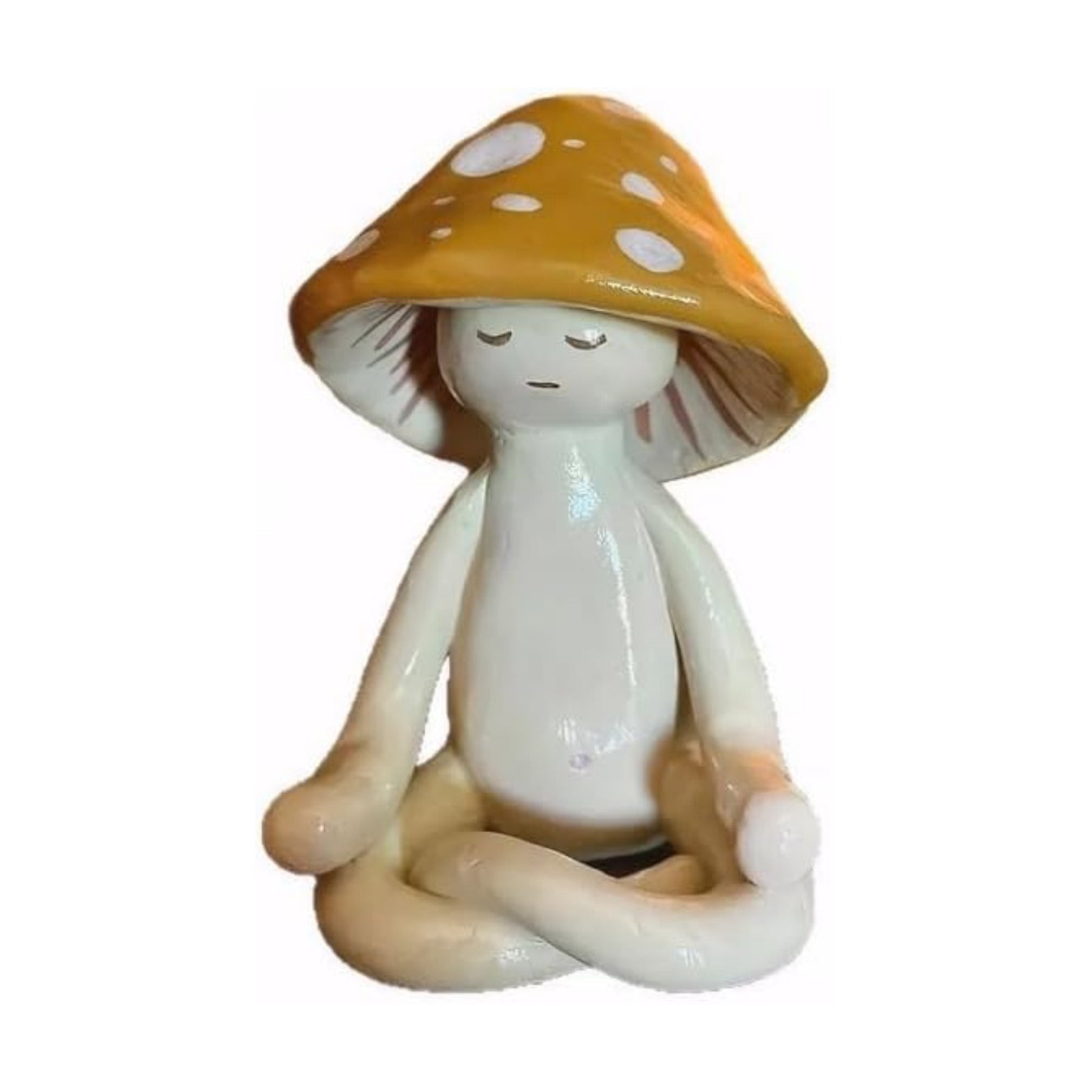 Meditation Mushroom Statue / 3.15 Inch