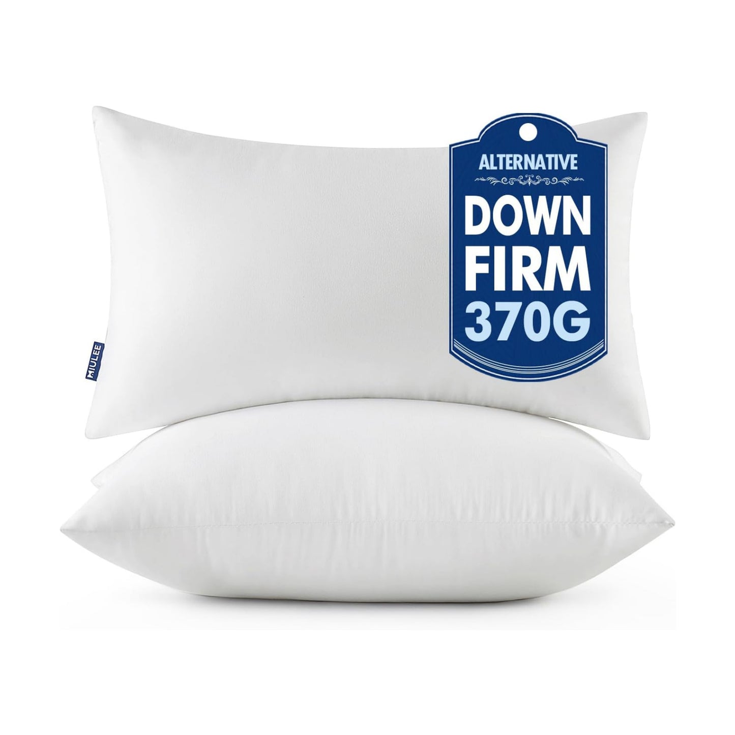 MIULEE 14x22 Throw Pillows Inserts 2 Pack, Decorative Pillows for Couch Bed