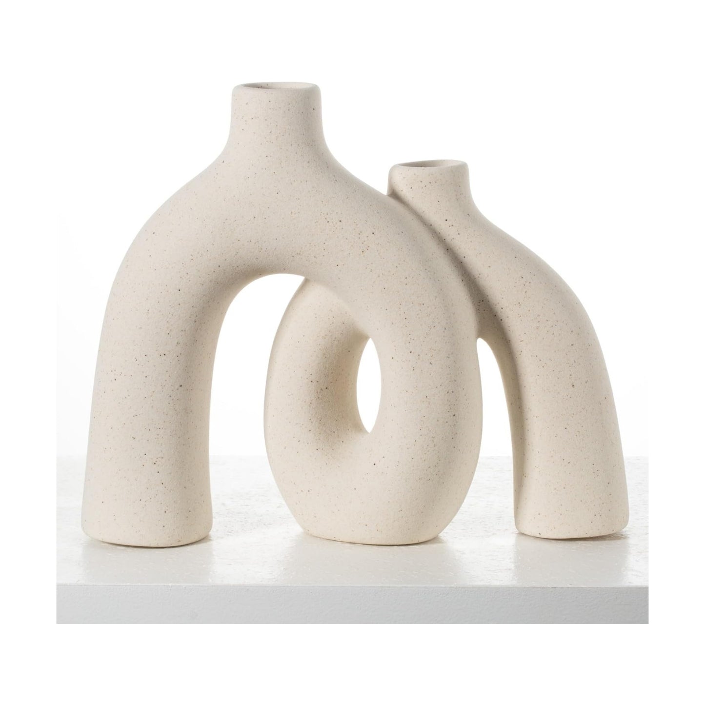 Modern Nordic Boho Vase Set / Beige-1