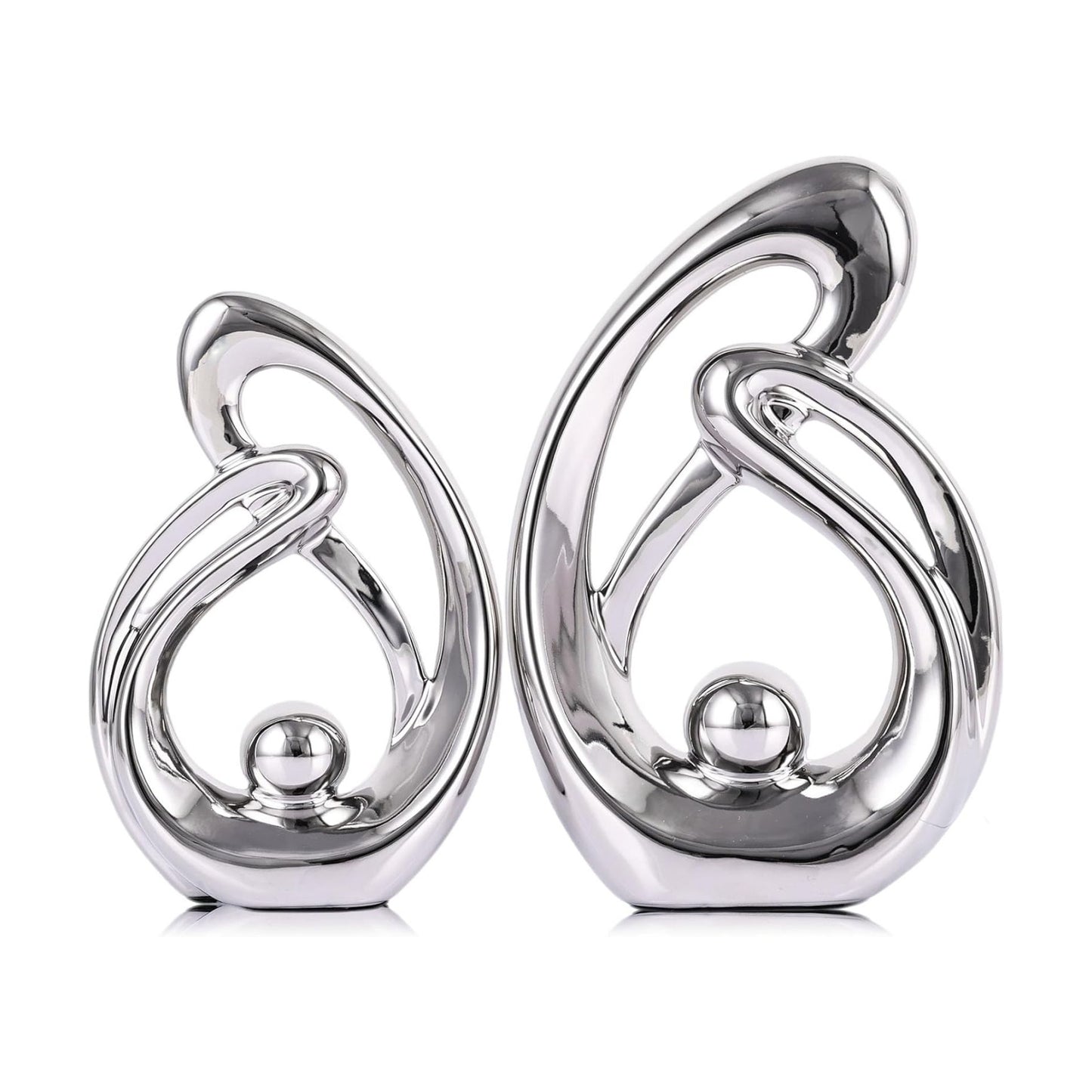 Home Decor Accent / Silver / Small
