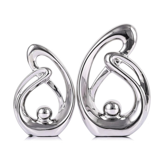 Home Decor Accent / Silver / Small