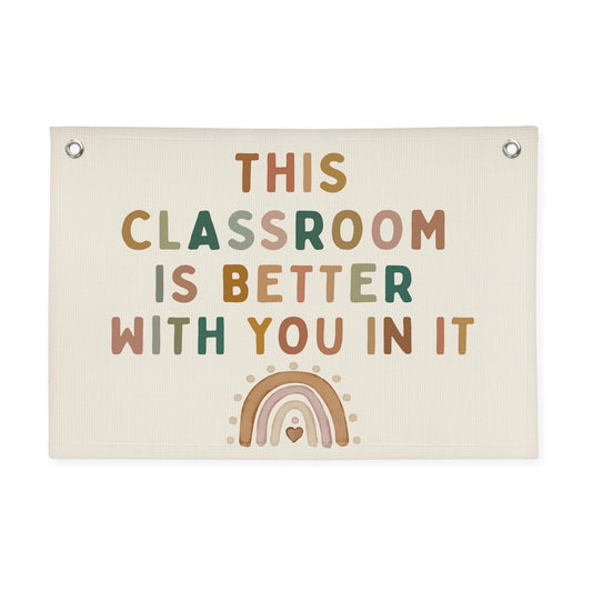 Boho Classroom Decor for Teacher / This Classroom Is Better with You In It