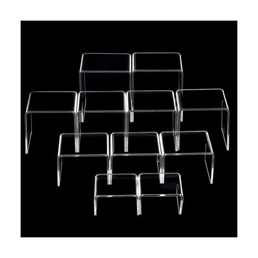 Product Stand / Cupcakes Holder Dessert Transparent / Clear / Set of 20