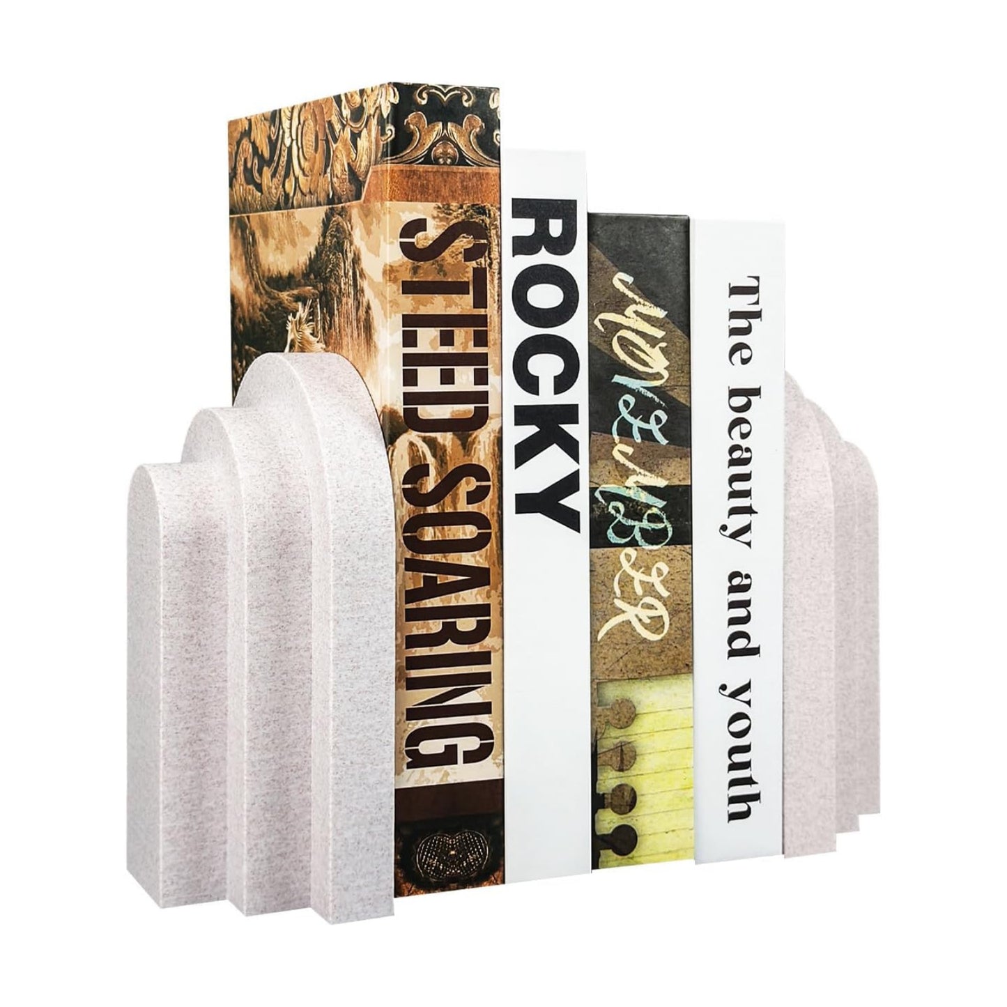 Bookend / Book Ends / White