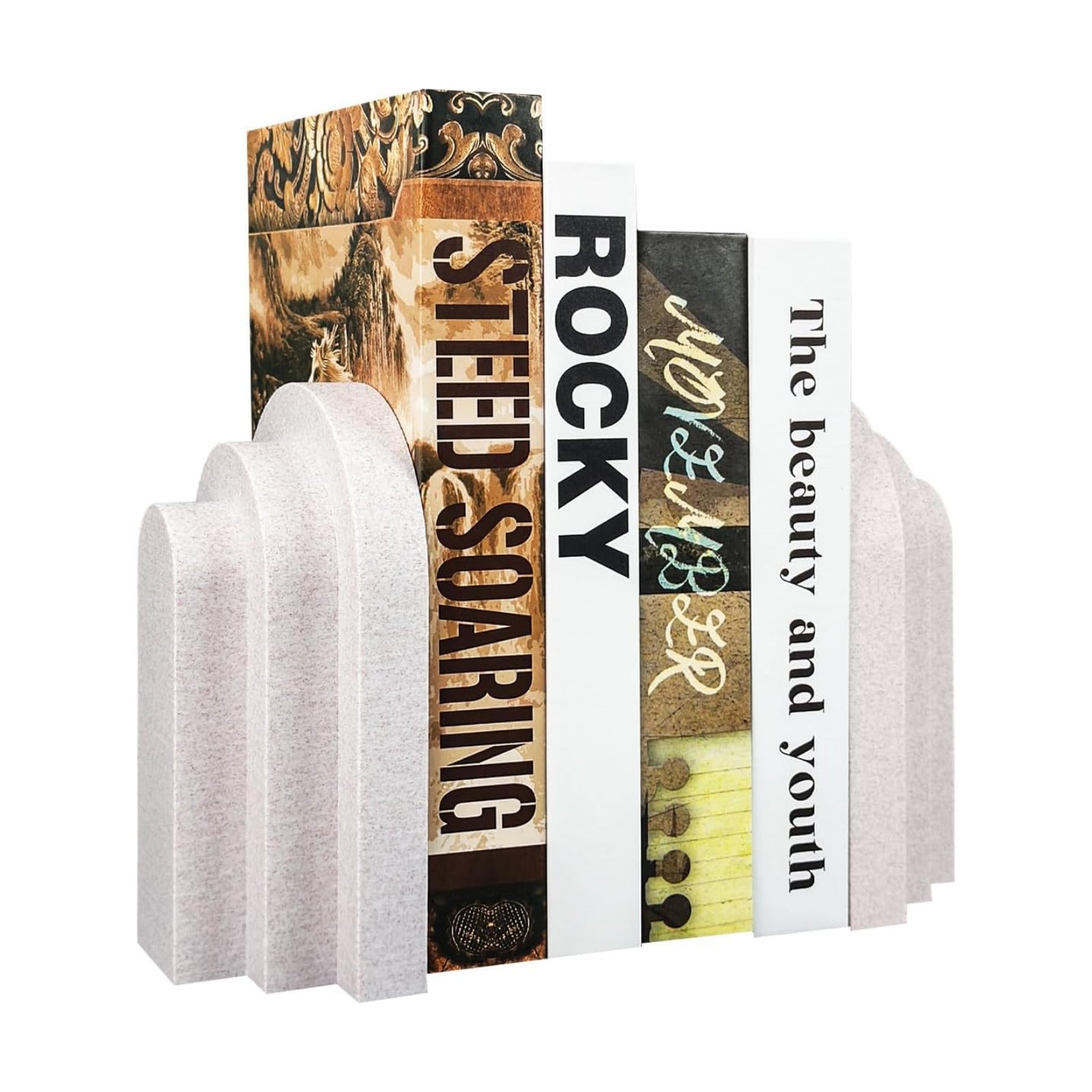Bookend / Book Ends / White