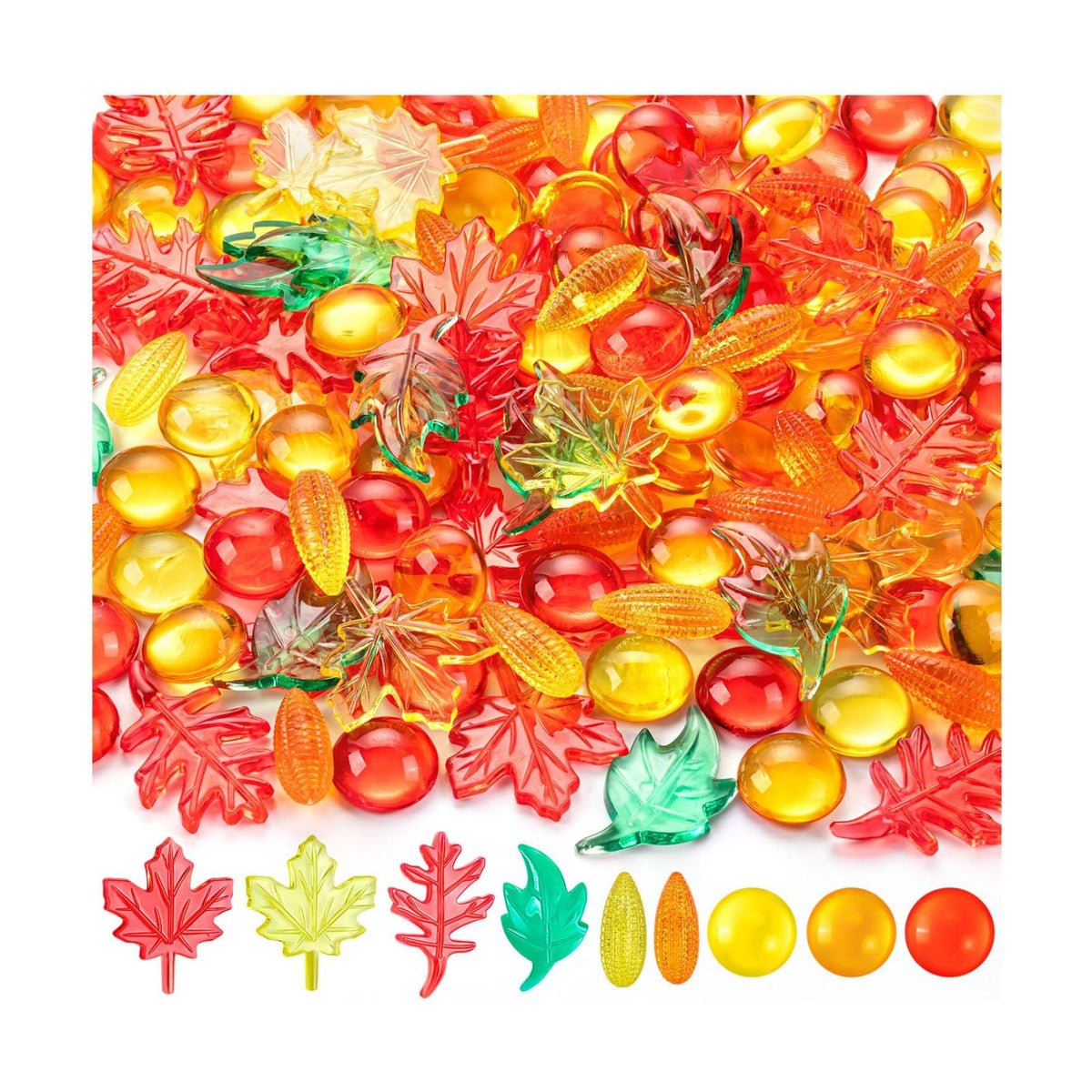 150 Pcs Thanksgiving Vase Filler Decor