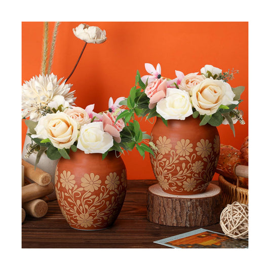 16 oz Cantaritos De Barro Mexicanos Cantaritos Shooters Terracotta Taco Tuesday Mexican / Set of 2