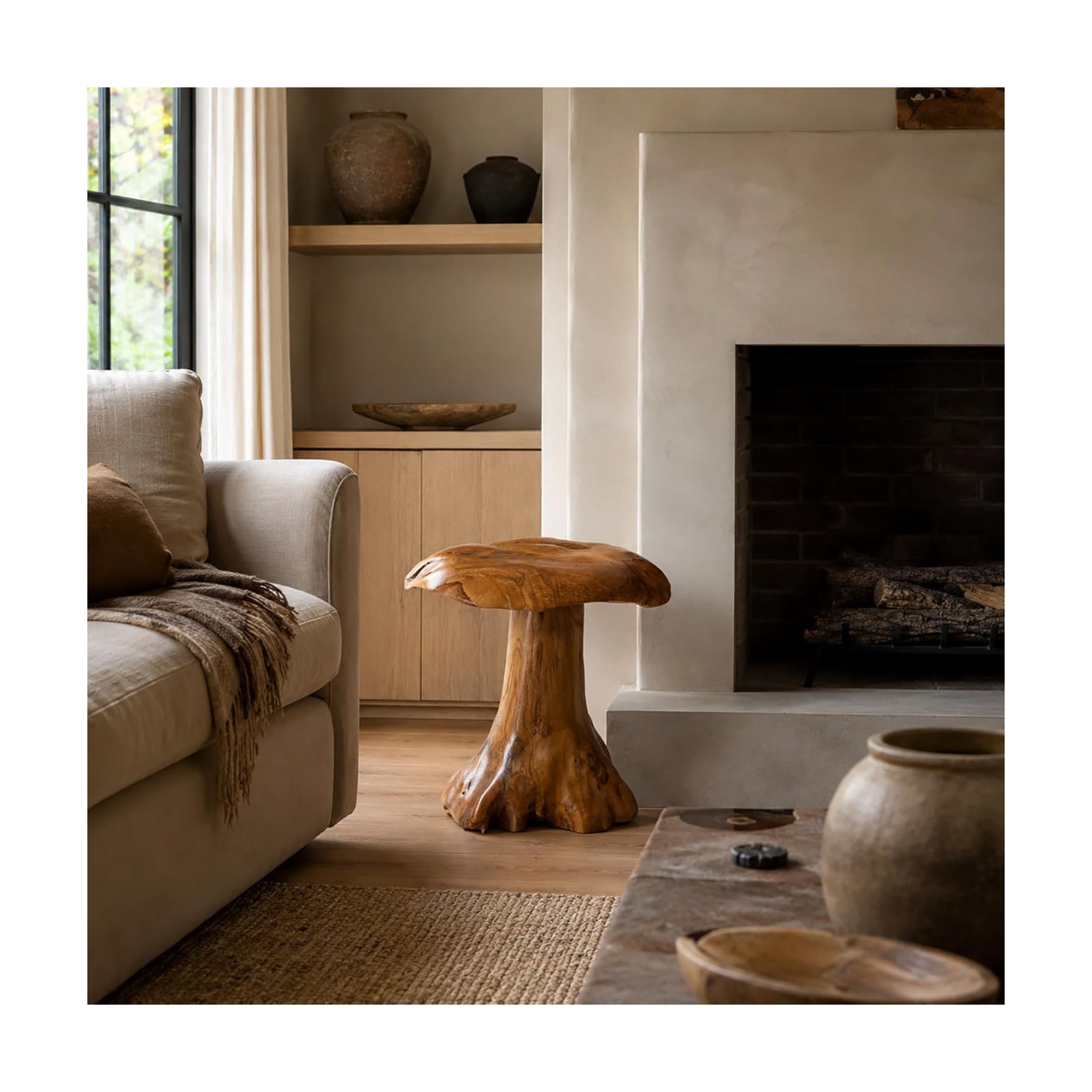Organic Modern Accent / 20 Inch