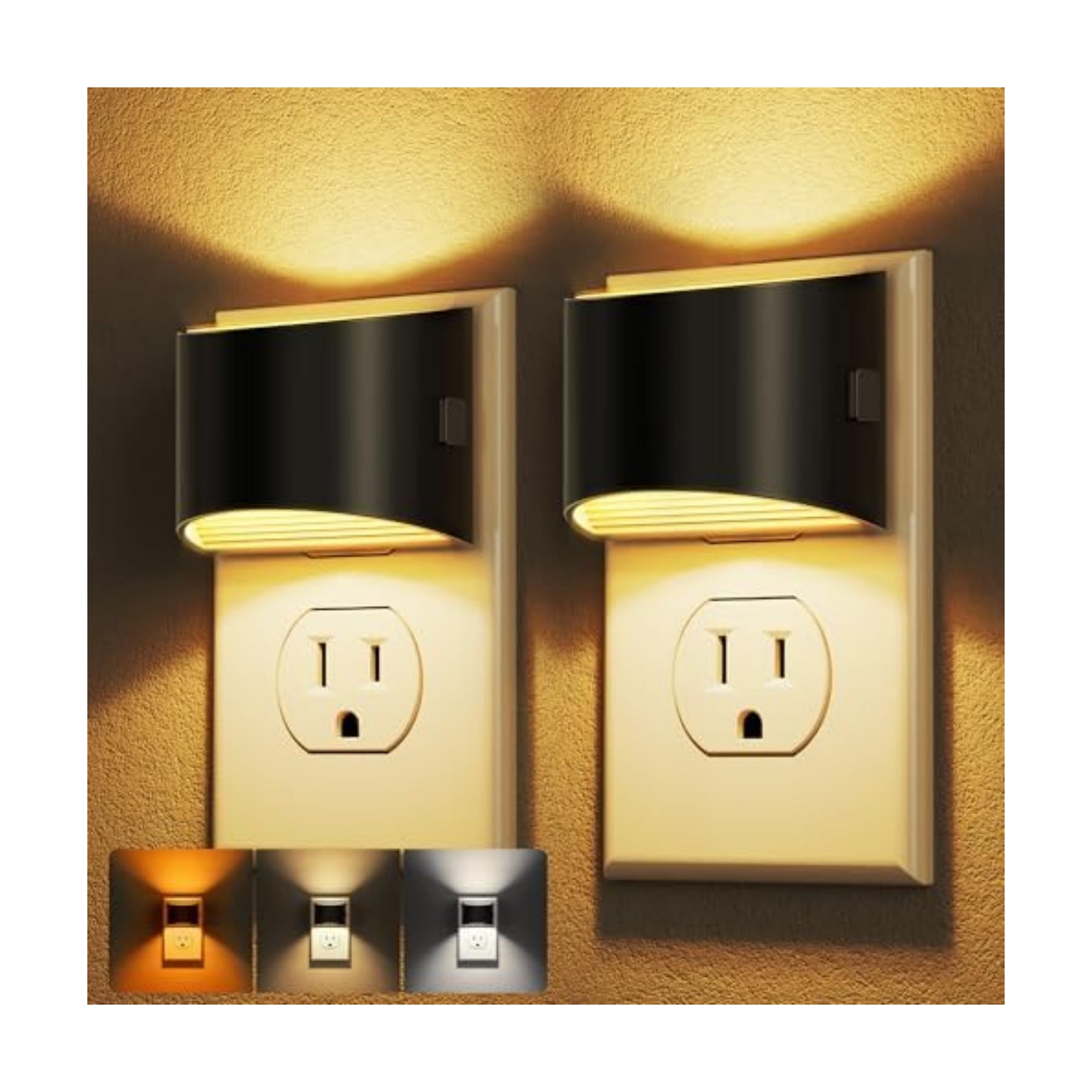 DORESshop Night Light, Night Lights Plug into Wall, Adjustable, 3CCT