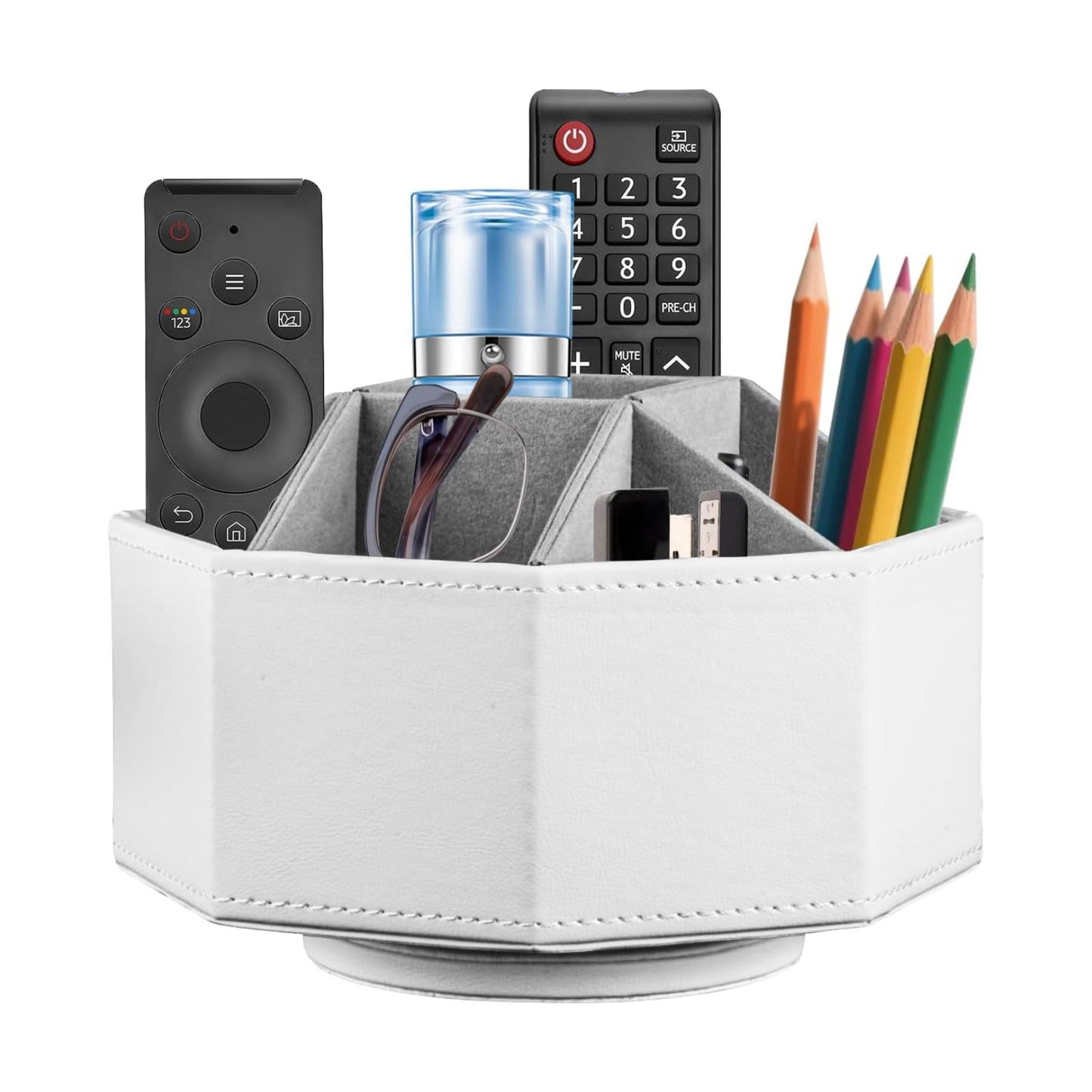 Swivel Remote Control Holder / Small / White