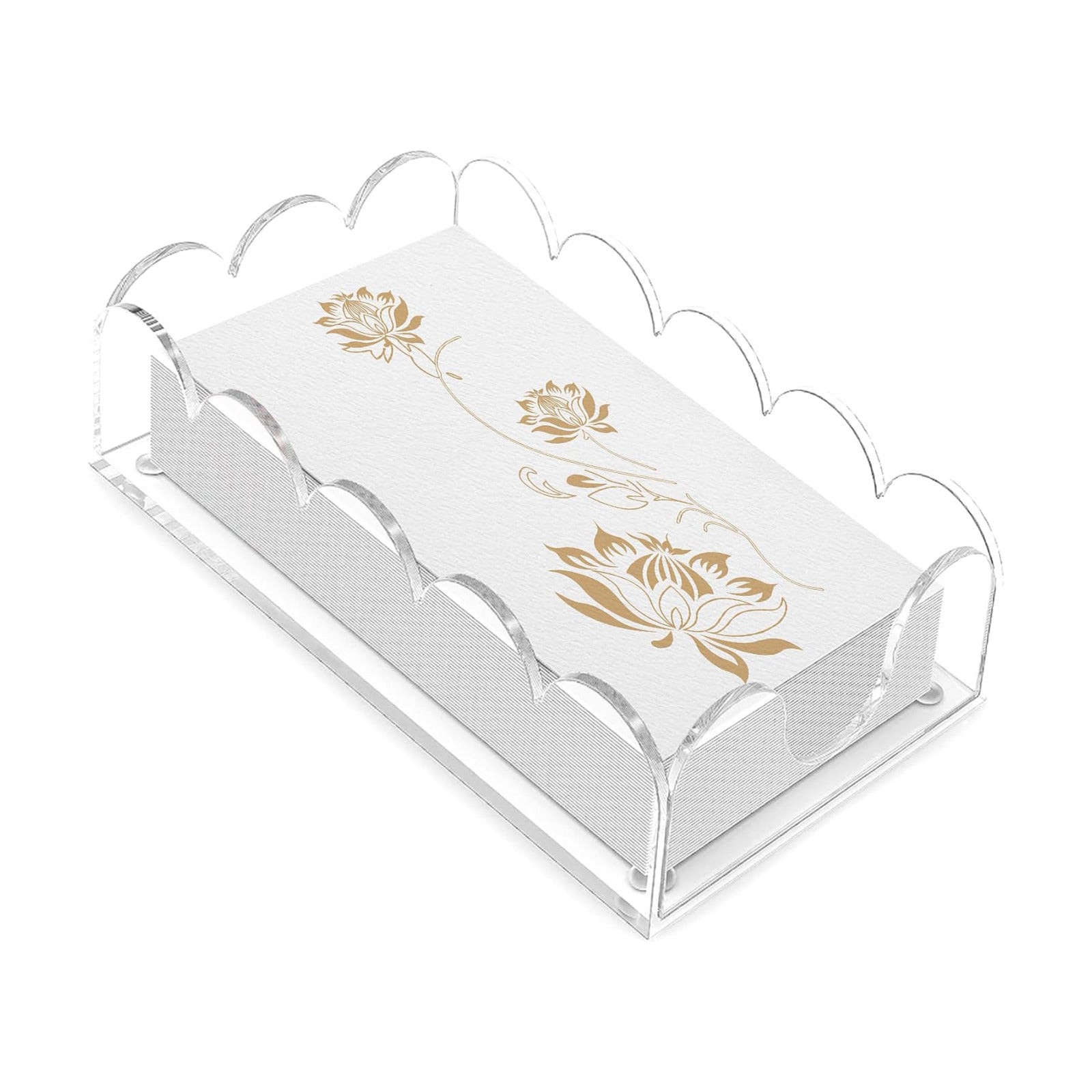 Acrylic Napkin Holder / Horizontal / Clear