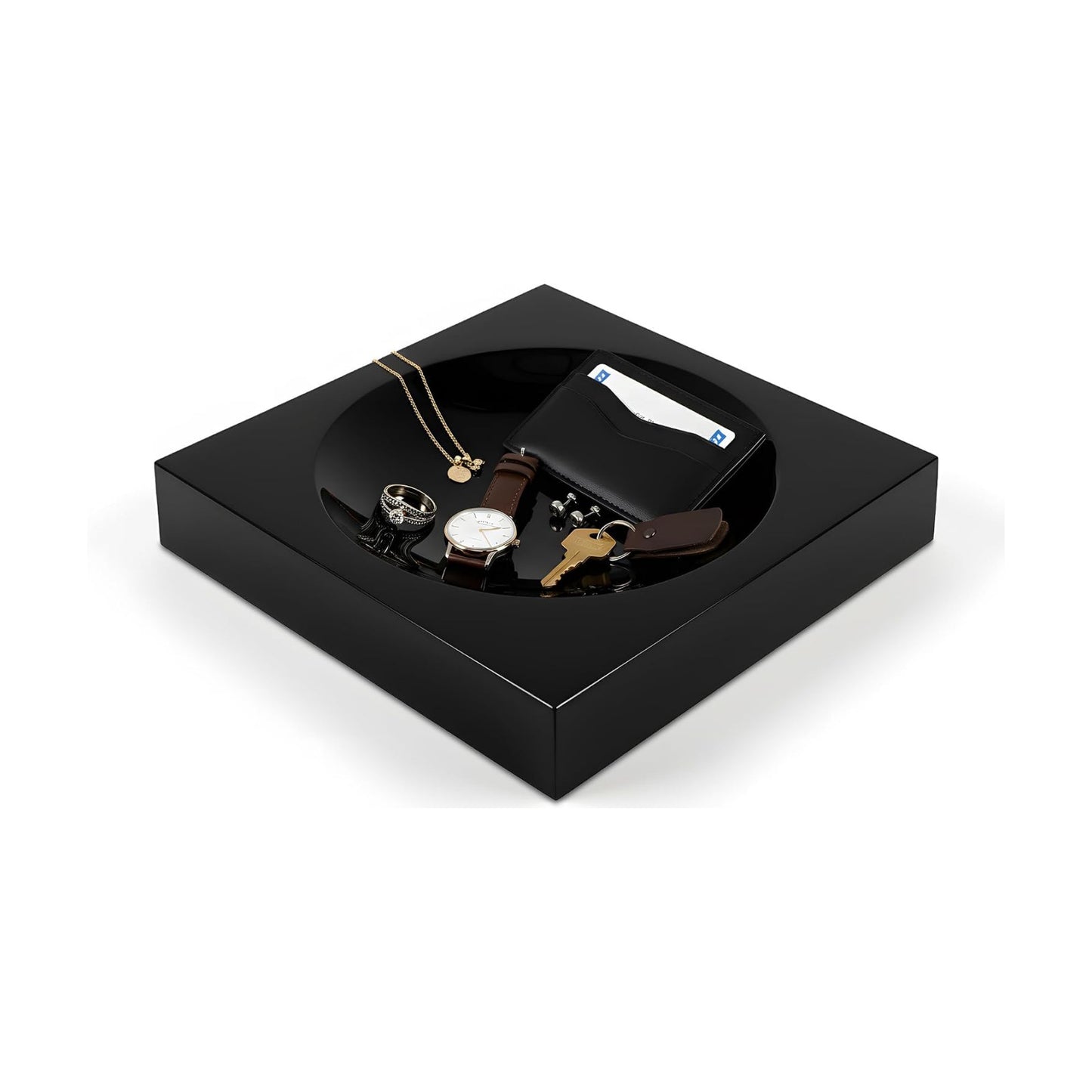 Acrylic Catchall Tray / Black