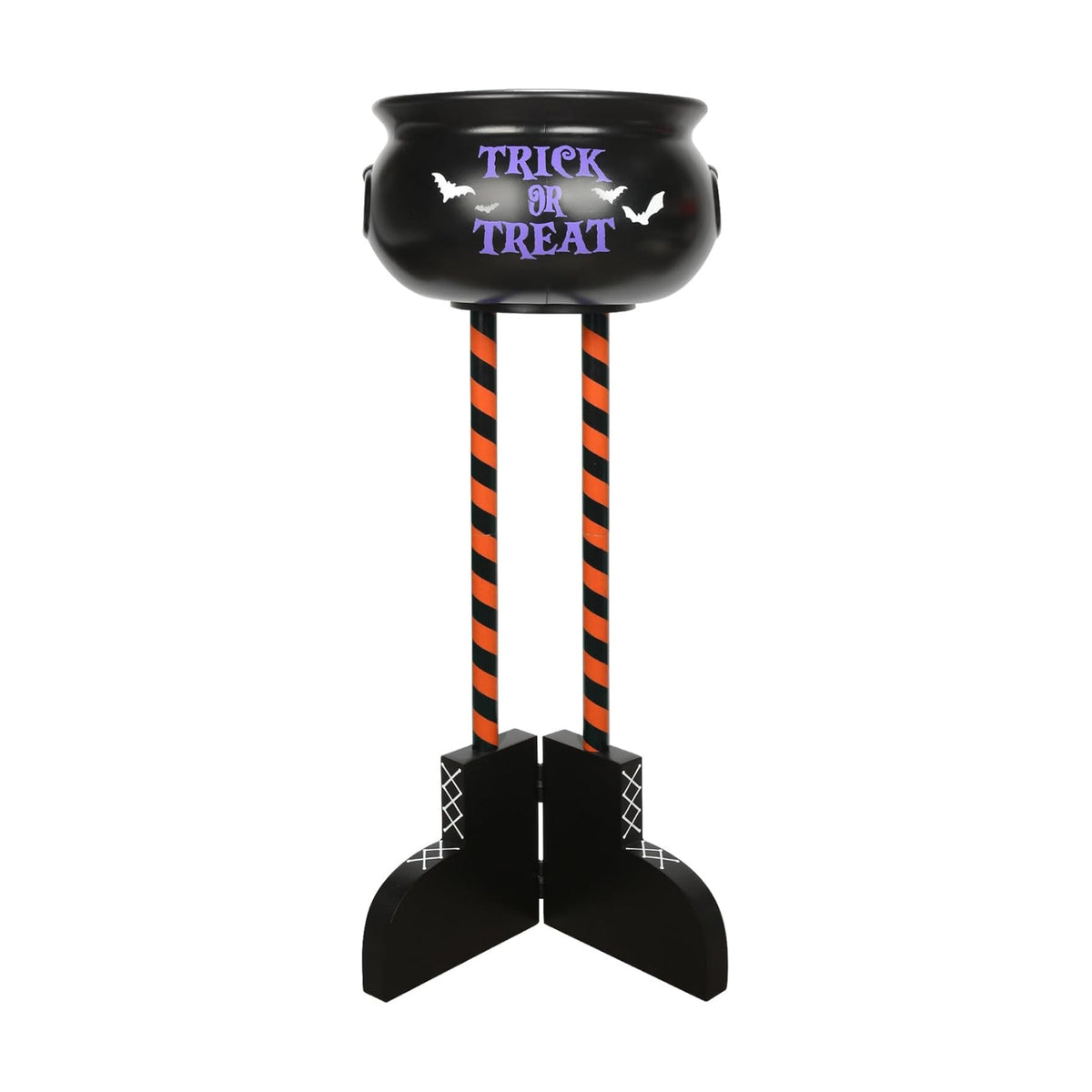 Halloween Decorations Outdoor, 32" Tall Witch Legs Candy Bowl Stand Holder