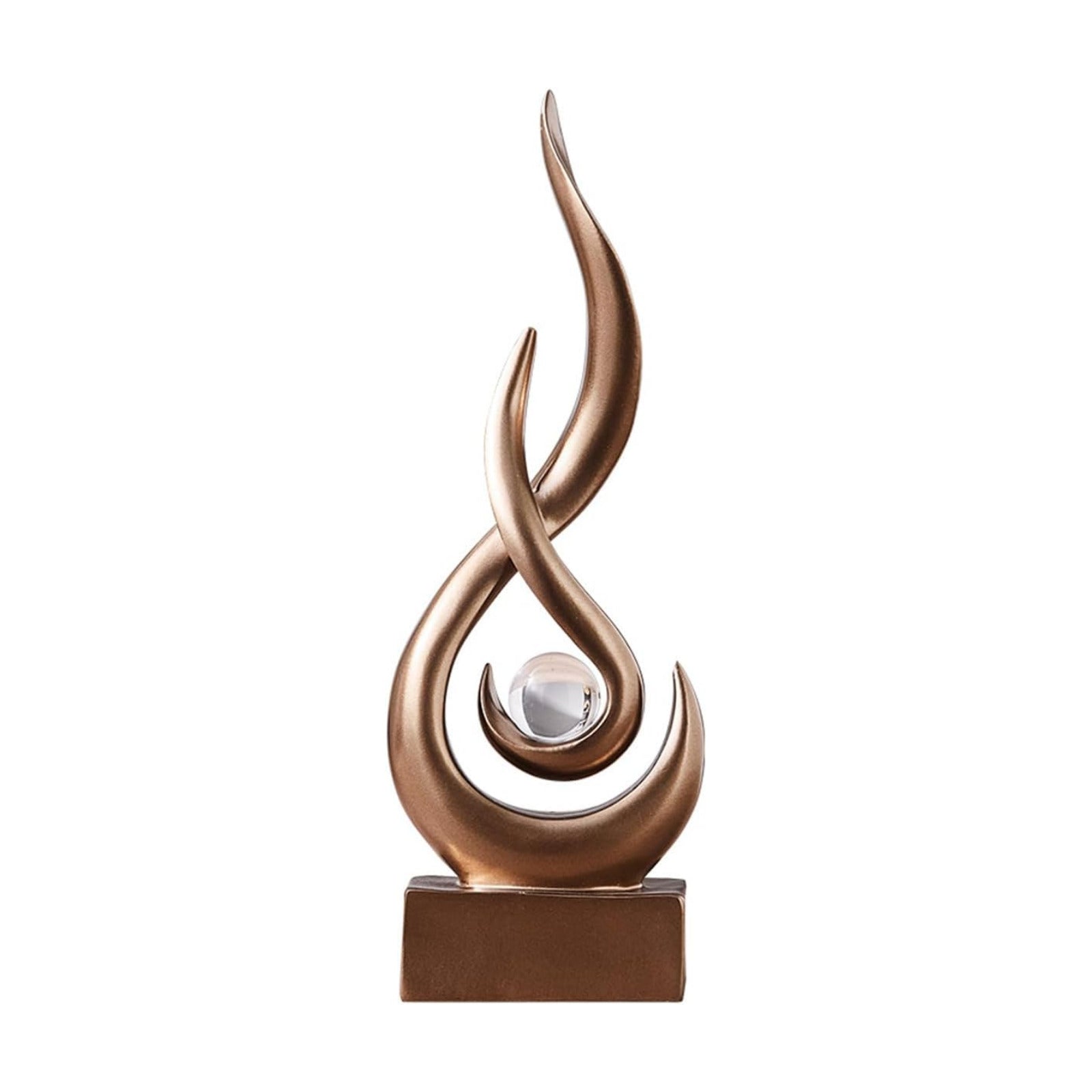 Abstract Art Deco Decor Statues / Bronze