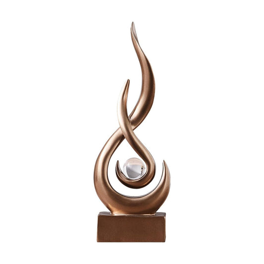 Abstract Art Deco Decor Statues / Bronze