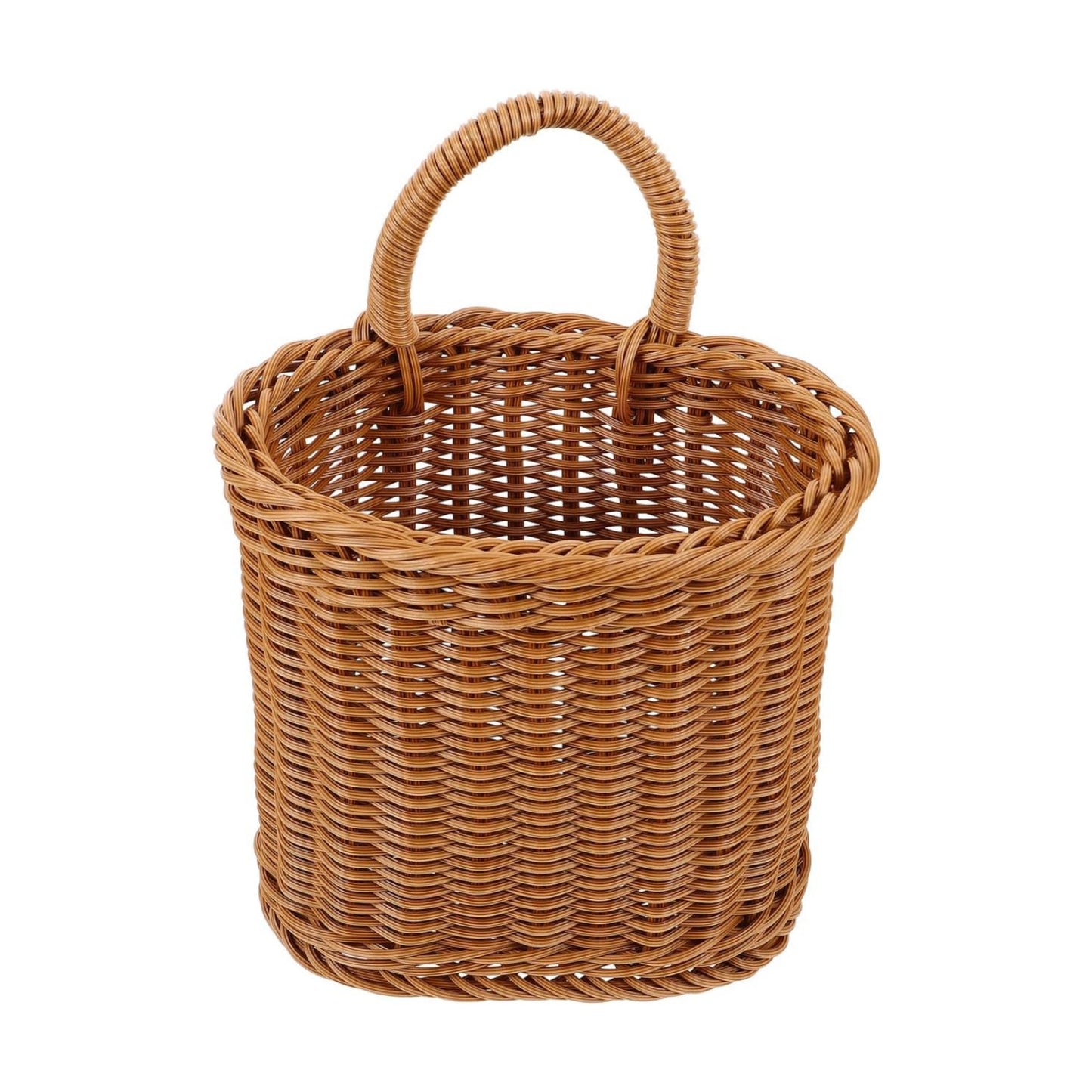 Woven Imitation Rattan Storage Basket