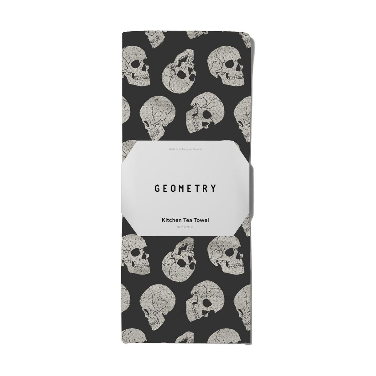 GEOMETRY Kitchen Towels - Quick Dry Microfiber Cloth Dish Towels for Kitchen Drying - Premium Quick Dry Towel - Spooked, 18" x 30" - 1 Piece