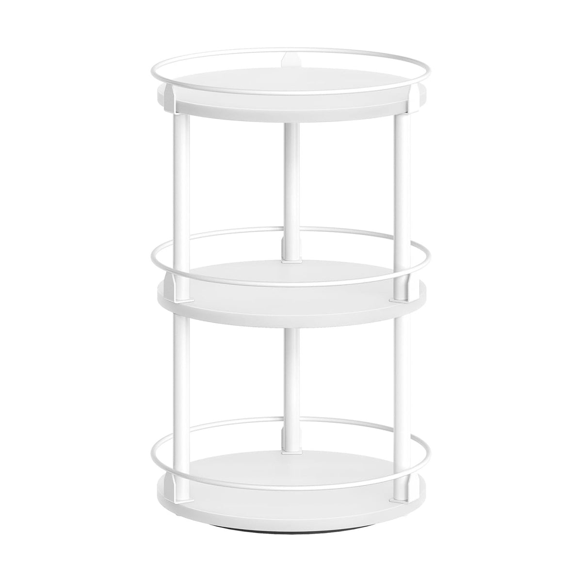 Lazy Susan Organizer, Rotating Spice Rack, 3 Tier Spice Turntable Organizer, Industrial Turntable Spice Holder, for