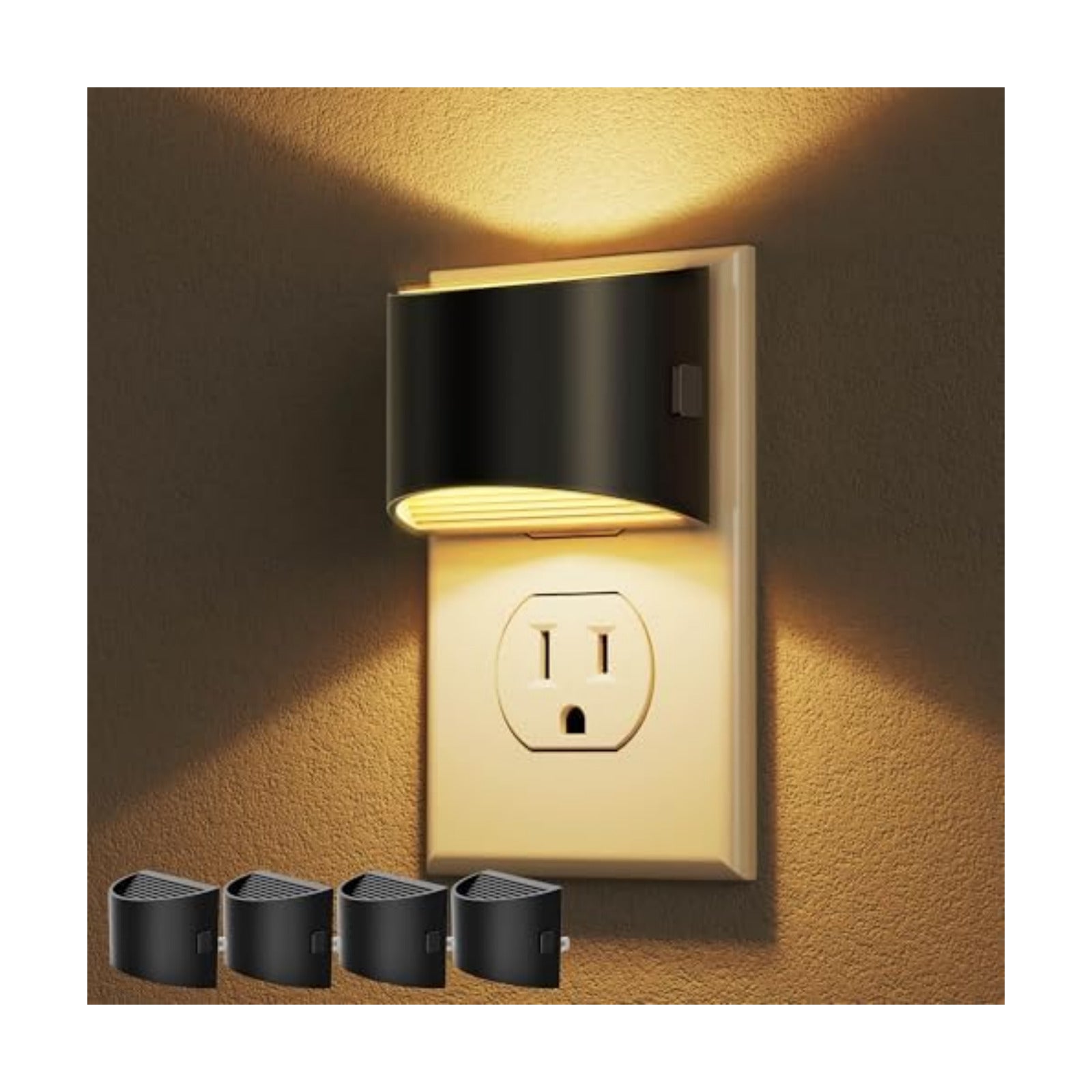 DORESshop Night Light, Night Lights Plug into Wall, Adjustable, 3000K