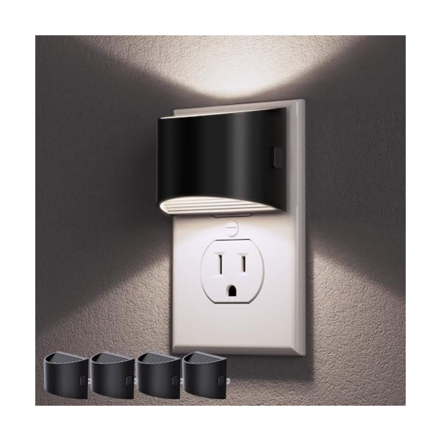 DORESshop Night Light, Night Lights Plug into Wall, Adjustable, 5000K