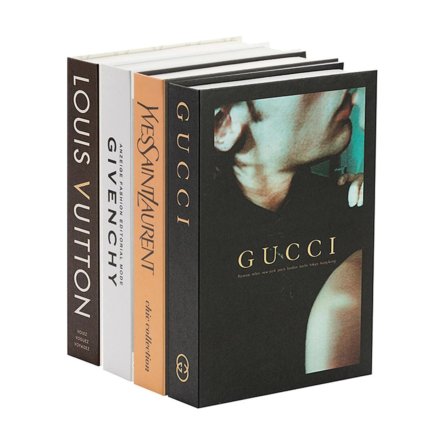 Decorative Books / Stylish Fake Books of Room Books Decor Aesthetic / Set of 4