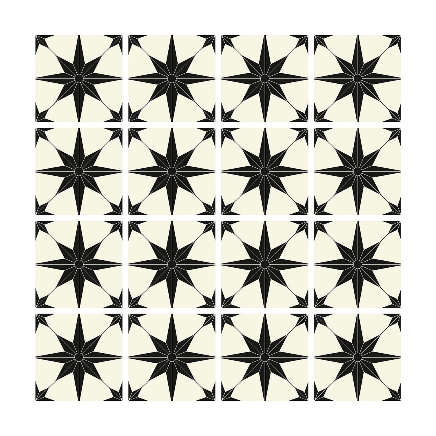 Peel and Stick Self Adhesive Removable Tiles Backsplash / 8 x 8 / Set of 16