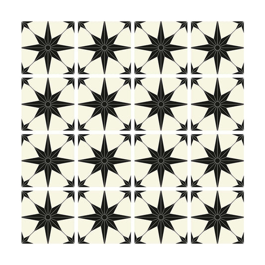 Peel and Stick Self Adhesive Removable Tiles Backsplash / 8 x 8 / Set of 16