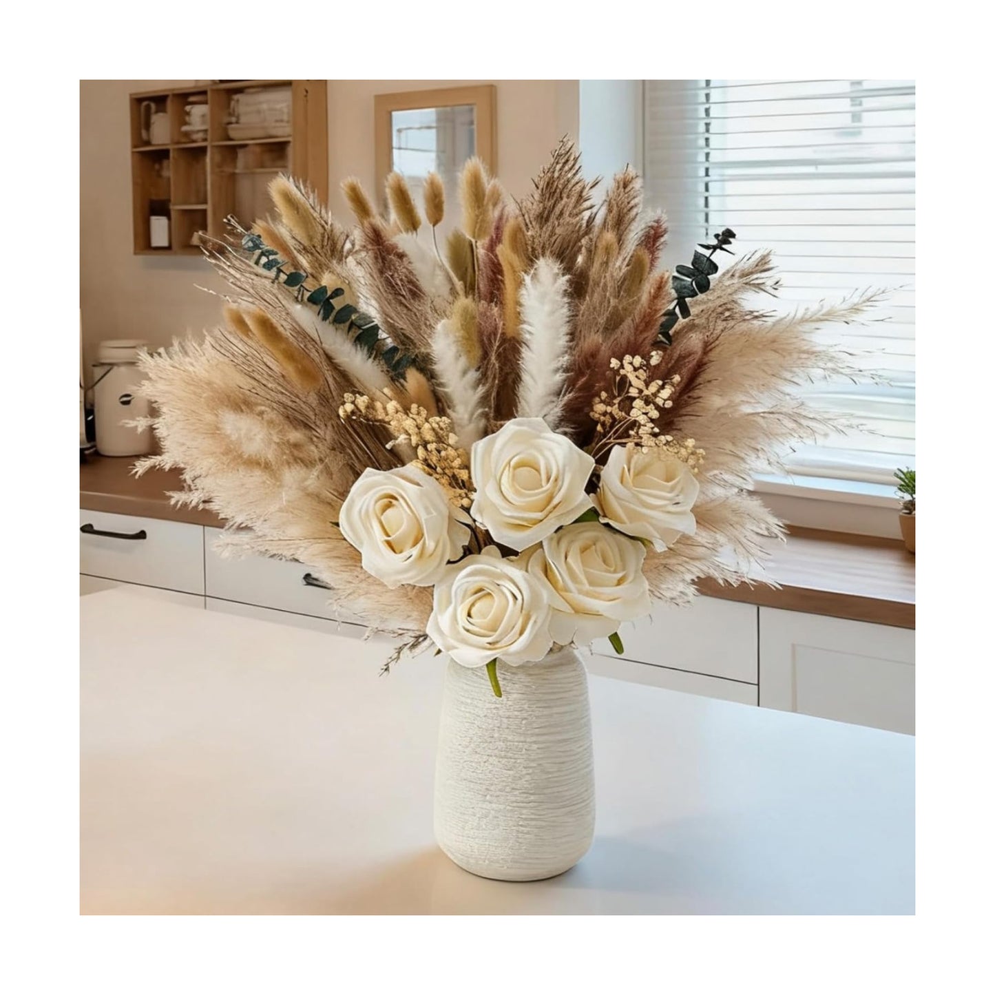 Boho Dried Flowers / Natural / Set of 100
