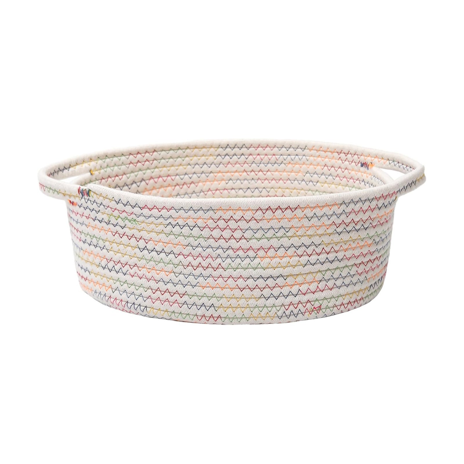 Woven Basket / Organizer / Colorful